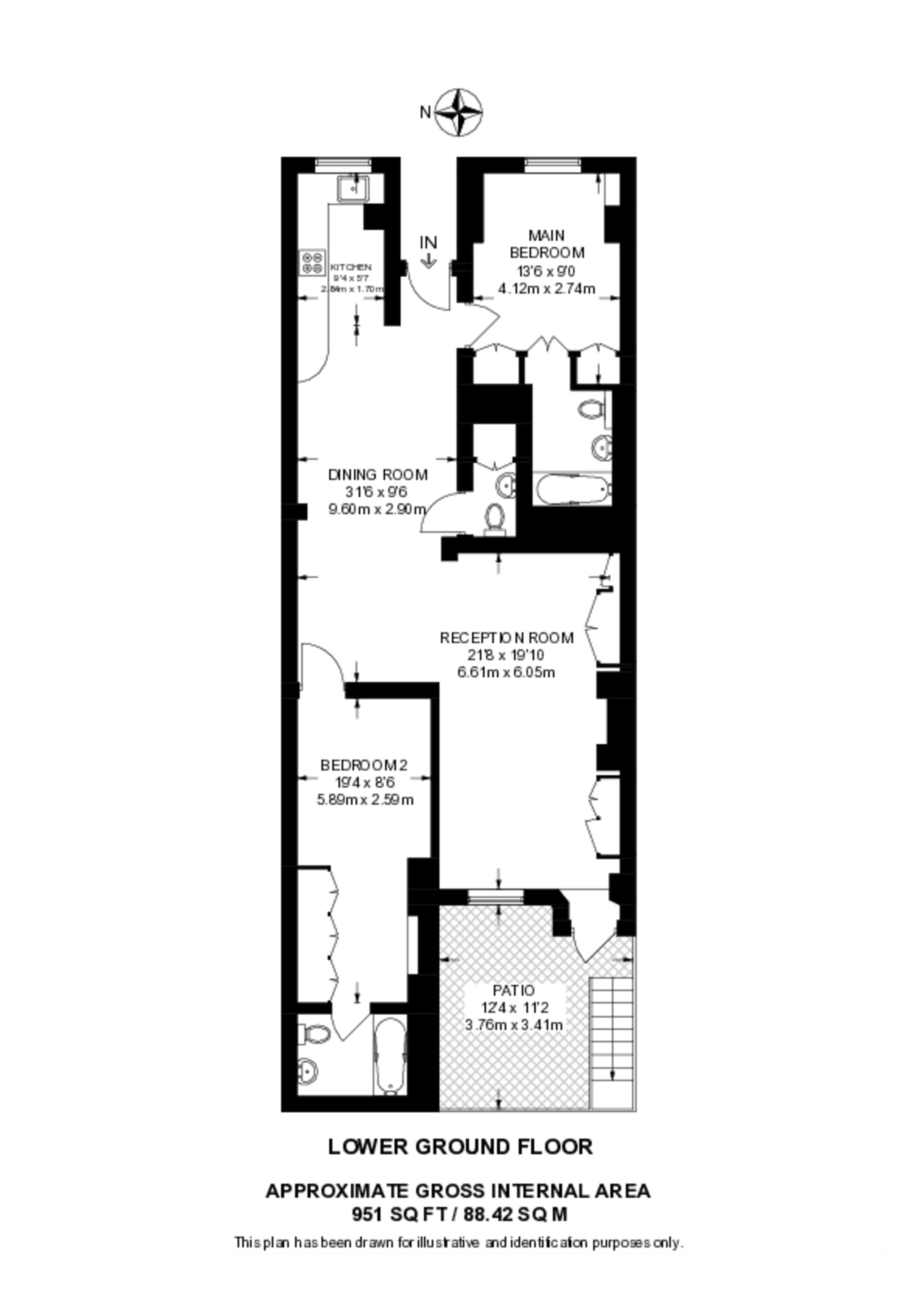 Lower Sloane Street, Chelsea floorplan