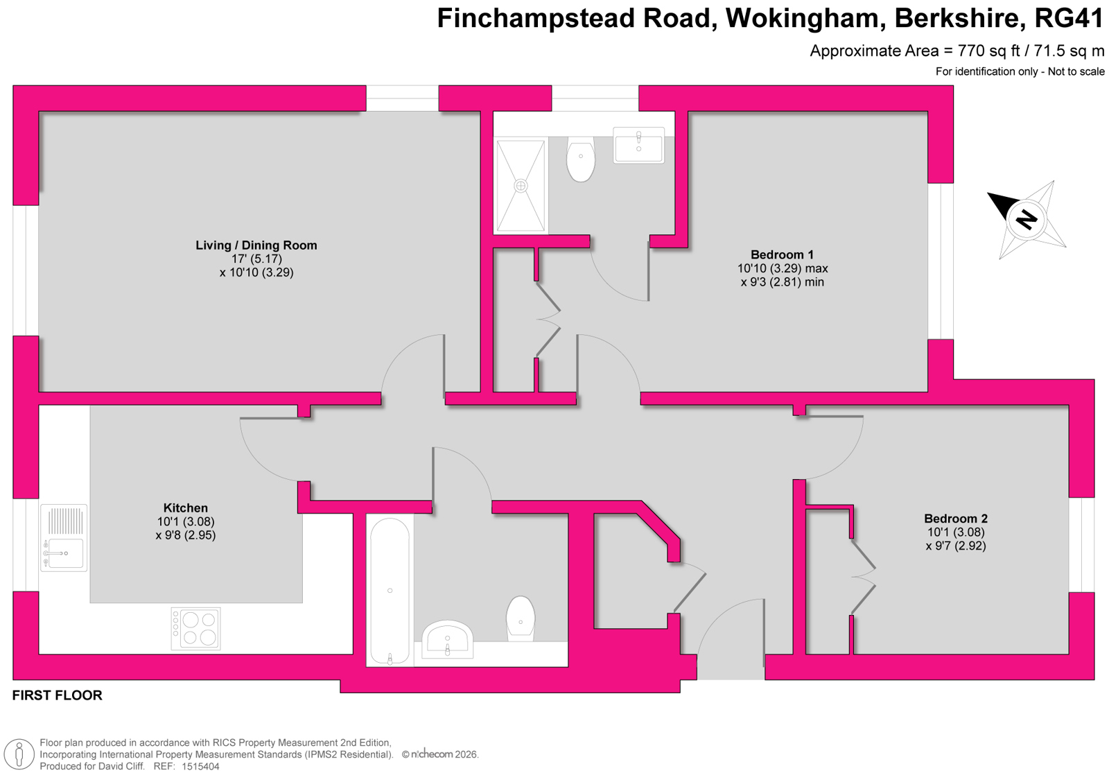 Apartment 4, Braybrook,, Finchampstead Road, Berkshire floorplan