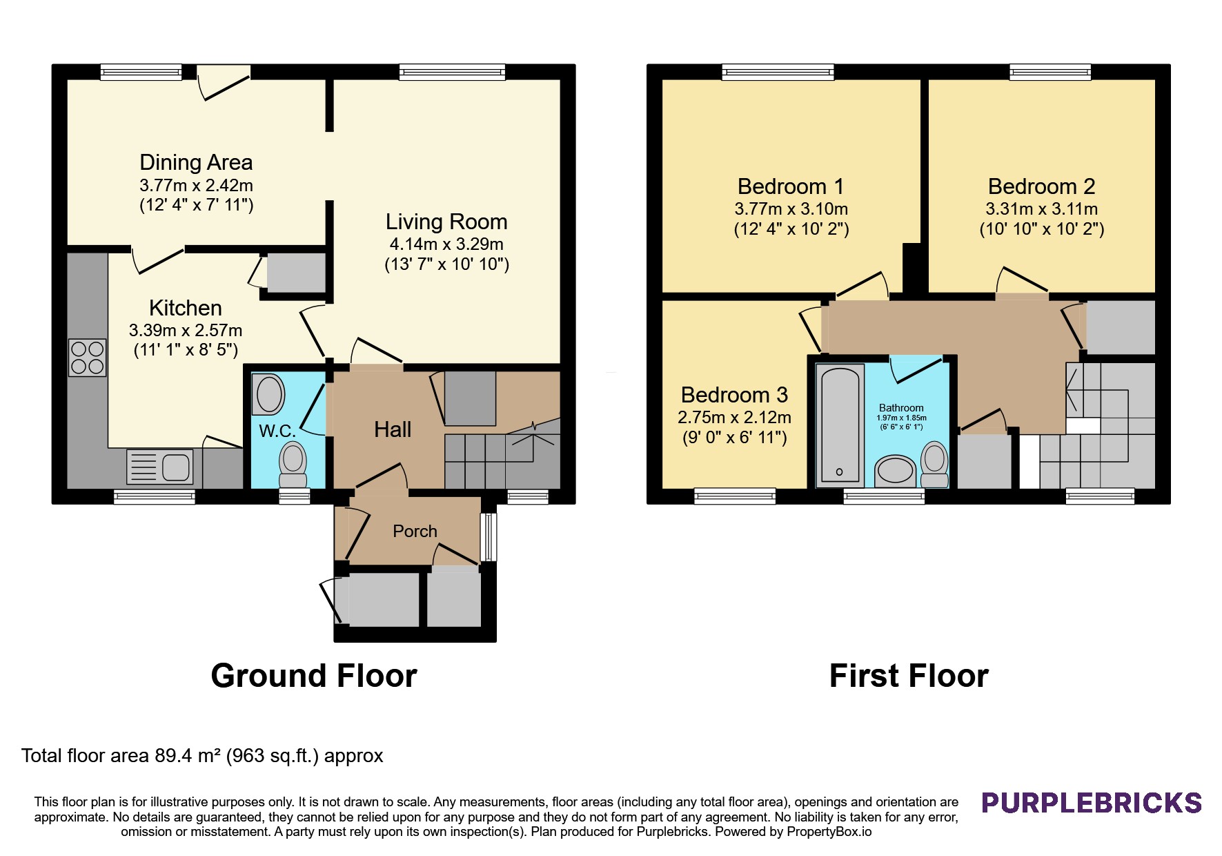 24, The Moss, Manchester floorplan