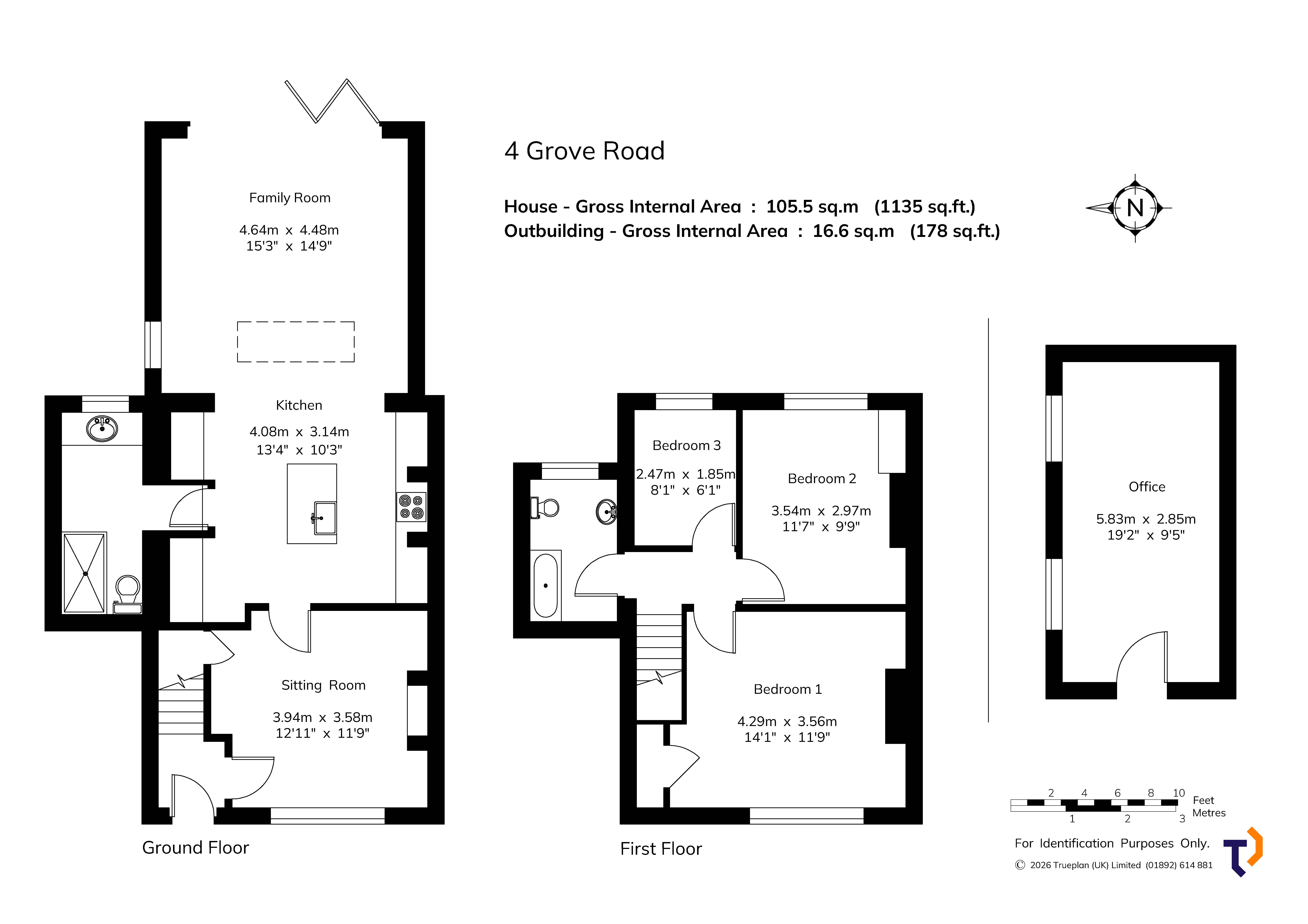4, Grove Road, Kent floorplan