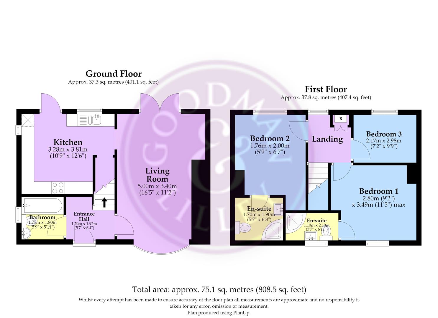 96, Springfield Avenue, Bristol floorplan