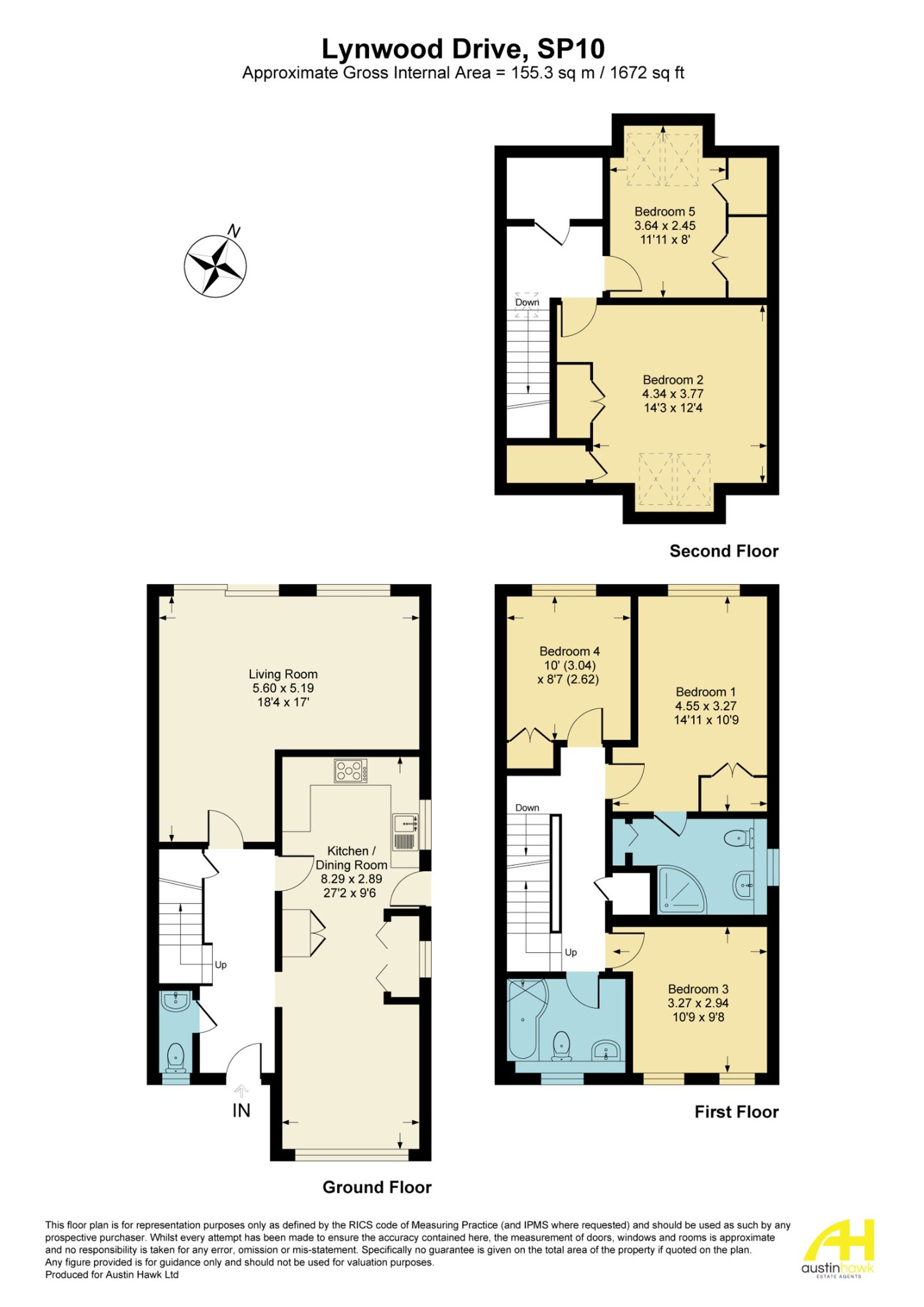 50 Lynwood Drive, Andover floorplan