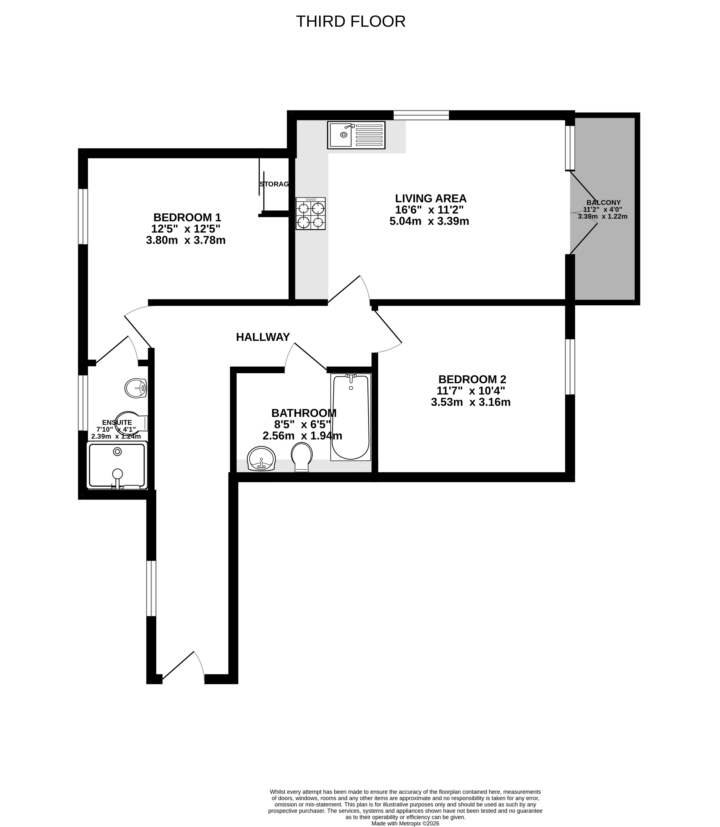 10, Maybery House, Farnborough floorplan