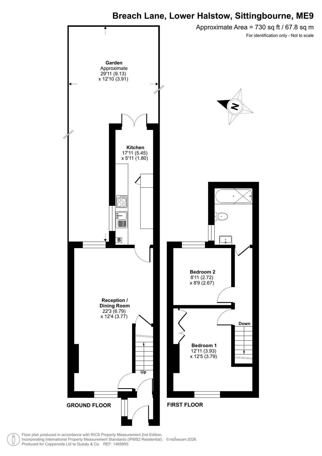 15 Westfield Cottages,, Breach Lane, Sittingbourne floorplan