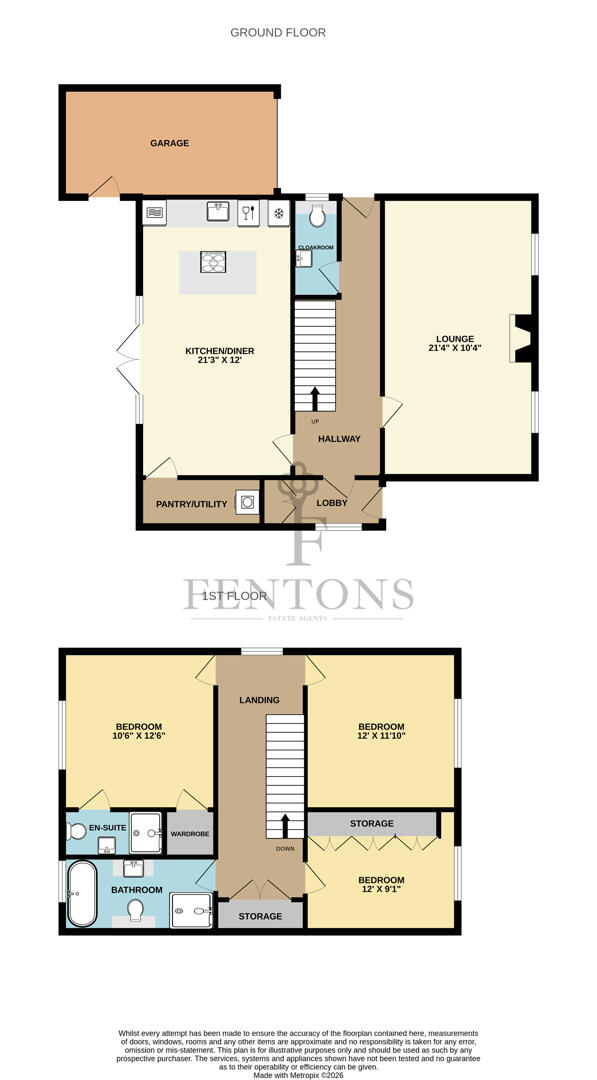3, Holmbrook Way, Frinton-on-Sea floorplan