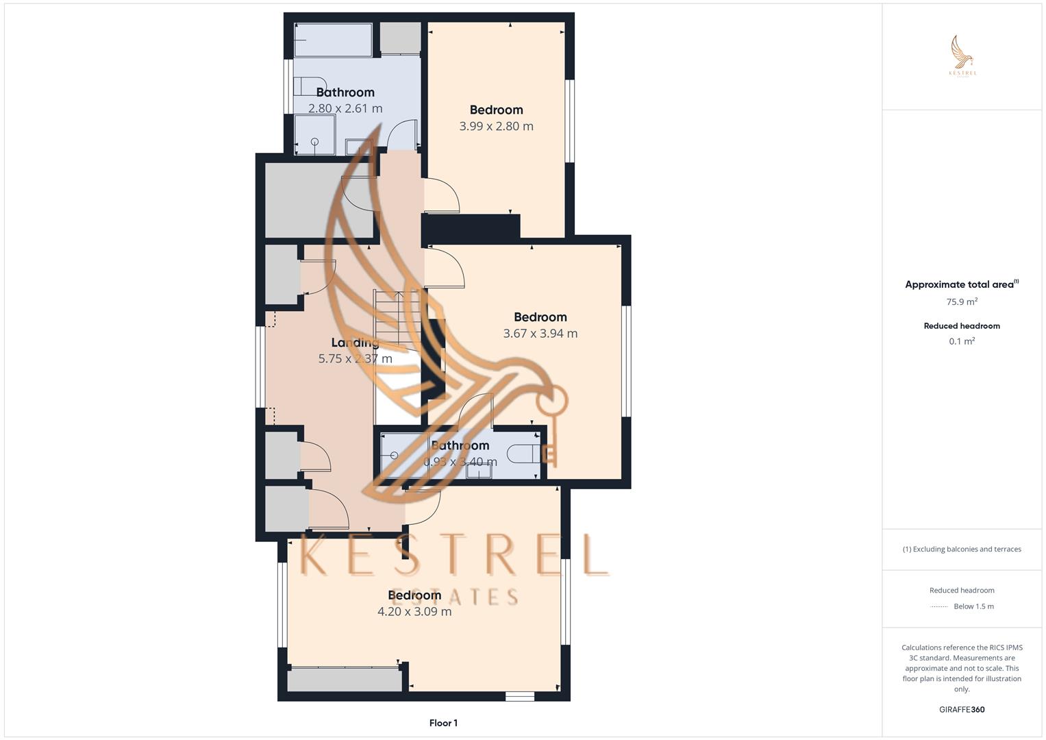 18, Southdale Road, Ossett floorplan