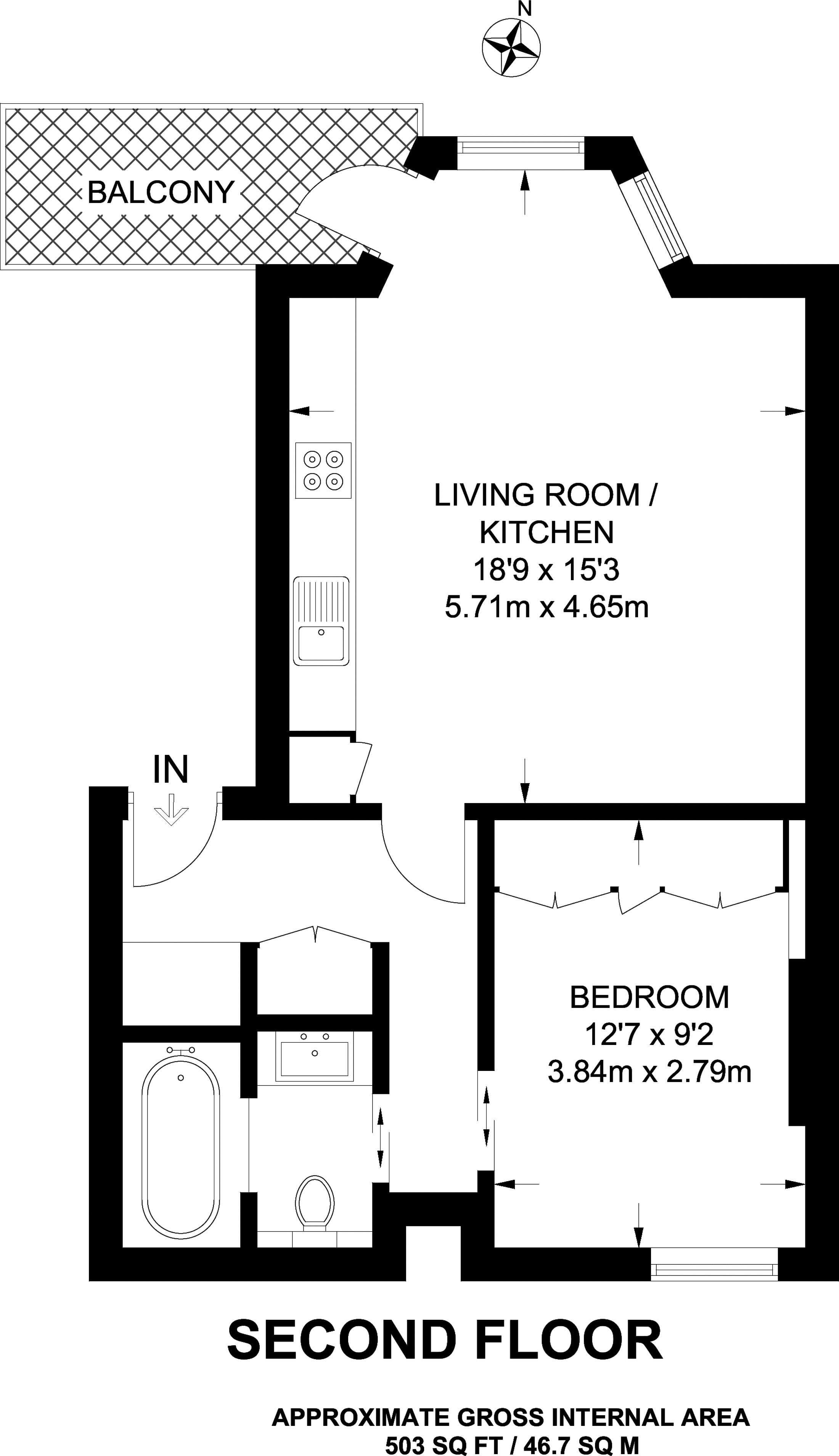 1 Bedrooms Flat to rent in Belgrave Gardens, St John's Wood NW8