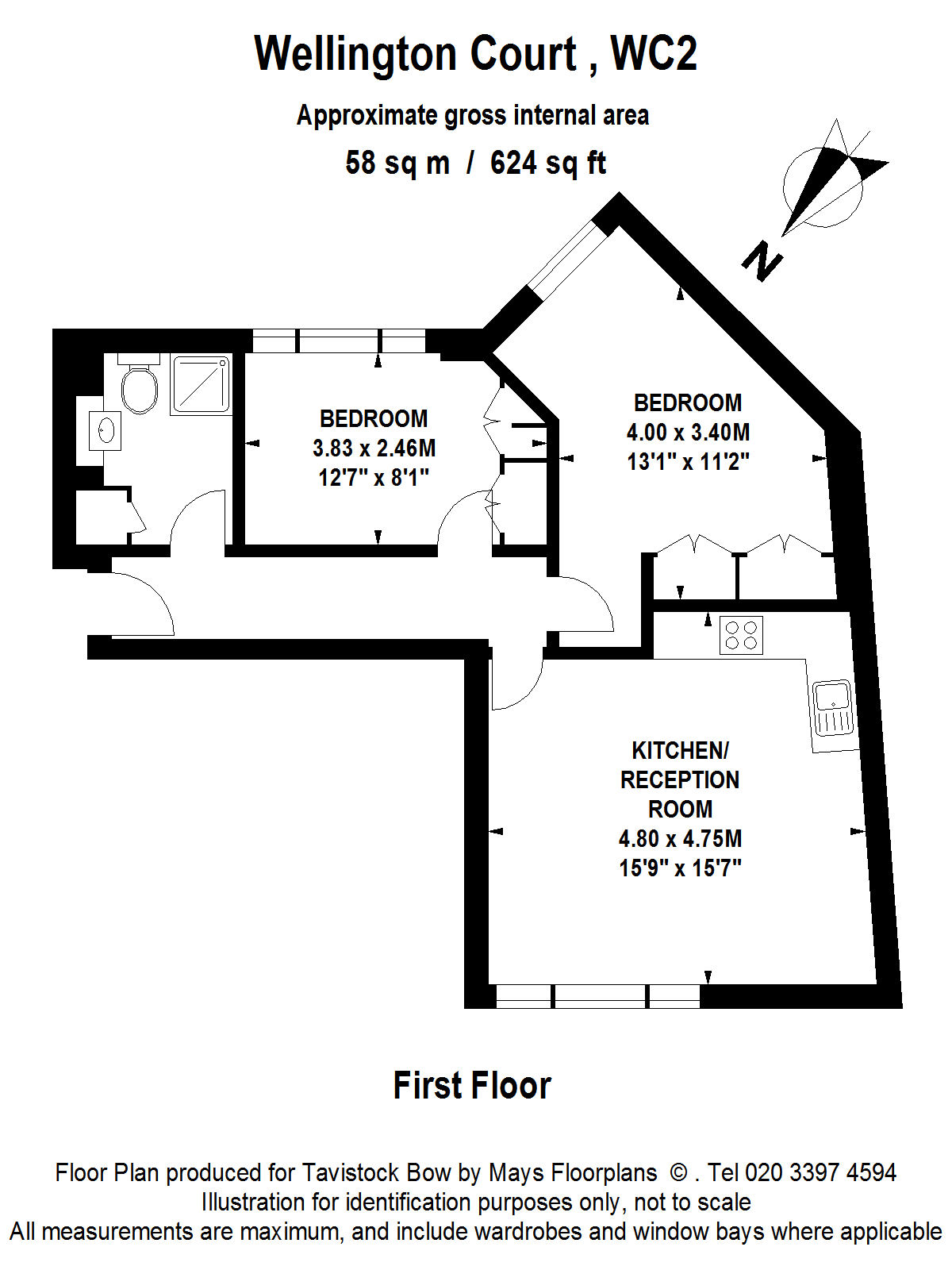 2 Bedrooms Flat to rent in Wellington Court, Shelton Street, Covent Garden WC2H