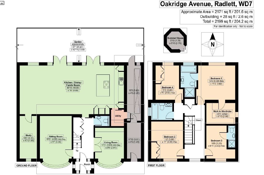 Oakridge Avenue, Radlett, Hertfordshire WD7, 4 bedroom detached house