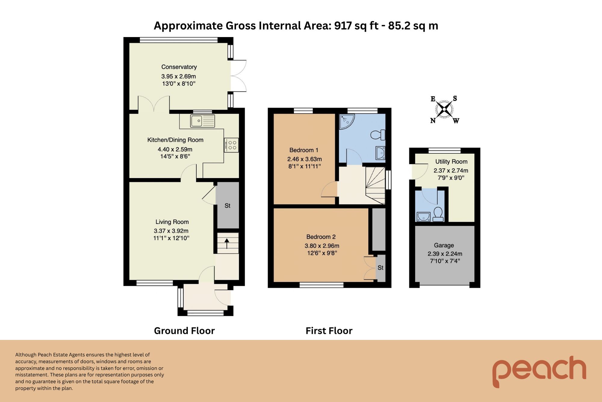 24 Beddington Court, Swindon floorplan