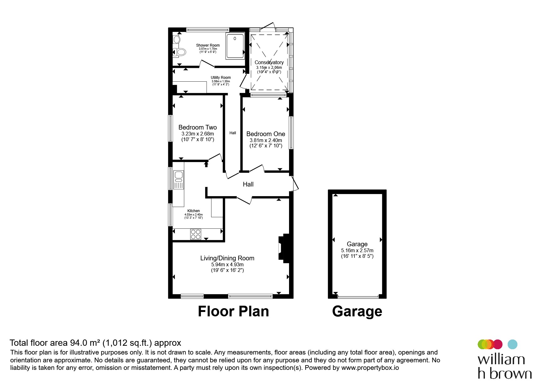 13, Orwell Close, Bedford floorplan