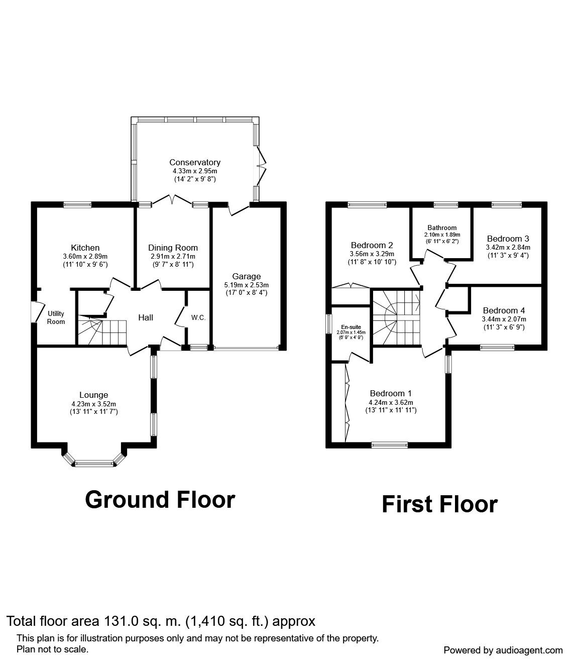 4 Bedrooms Detached house for sale in Needham Drive, Cranage, Crewe CW4