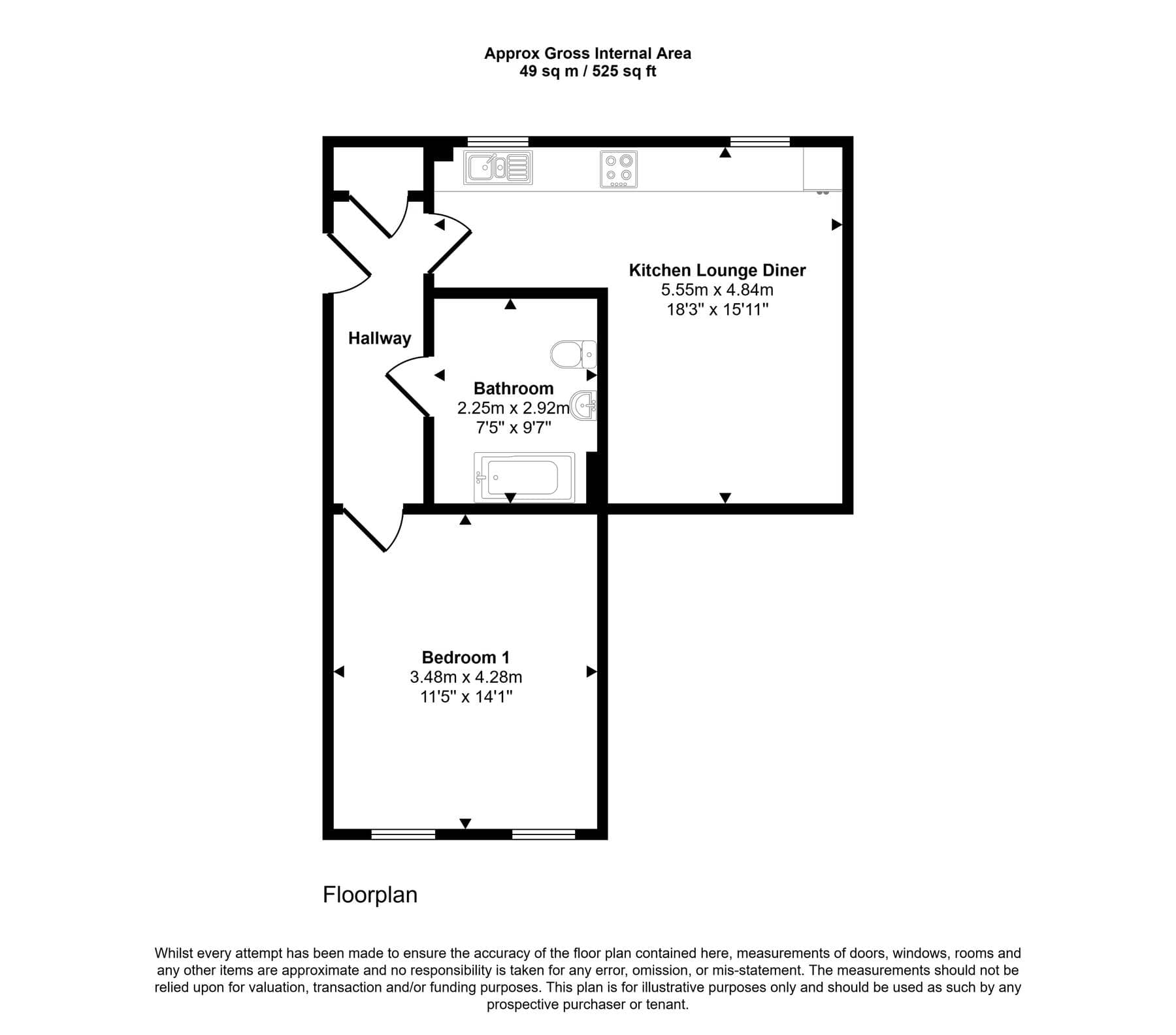 65, 65 Turner Crescent, Postwick floorplan