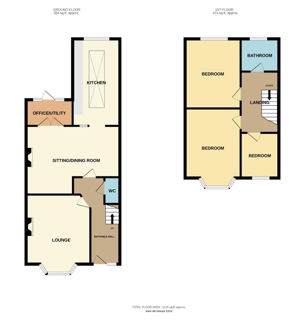 22, Herschell Road, Leigh-On-Sea floorplan