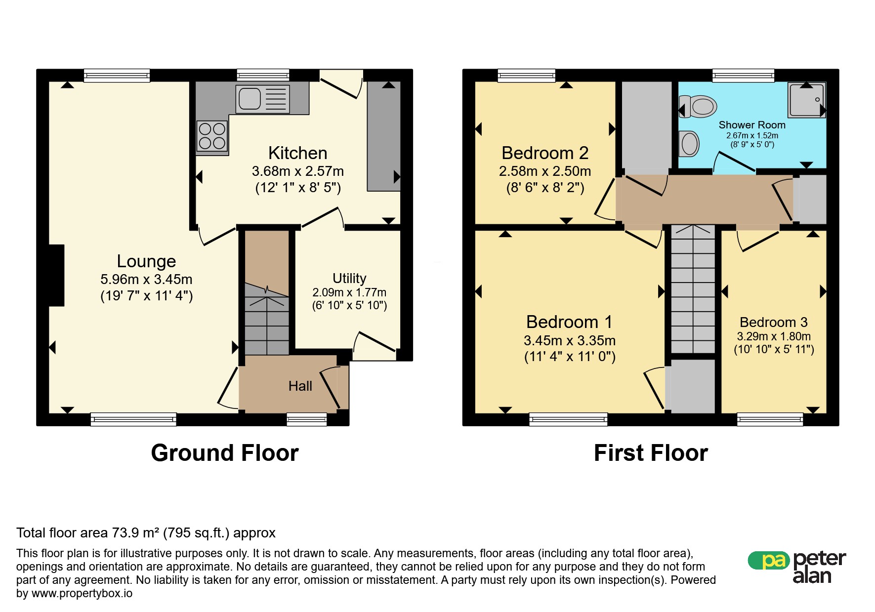 2, Beaumaris Drive, Cwmbran floorplan