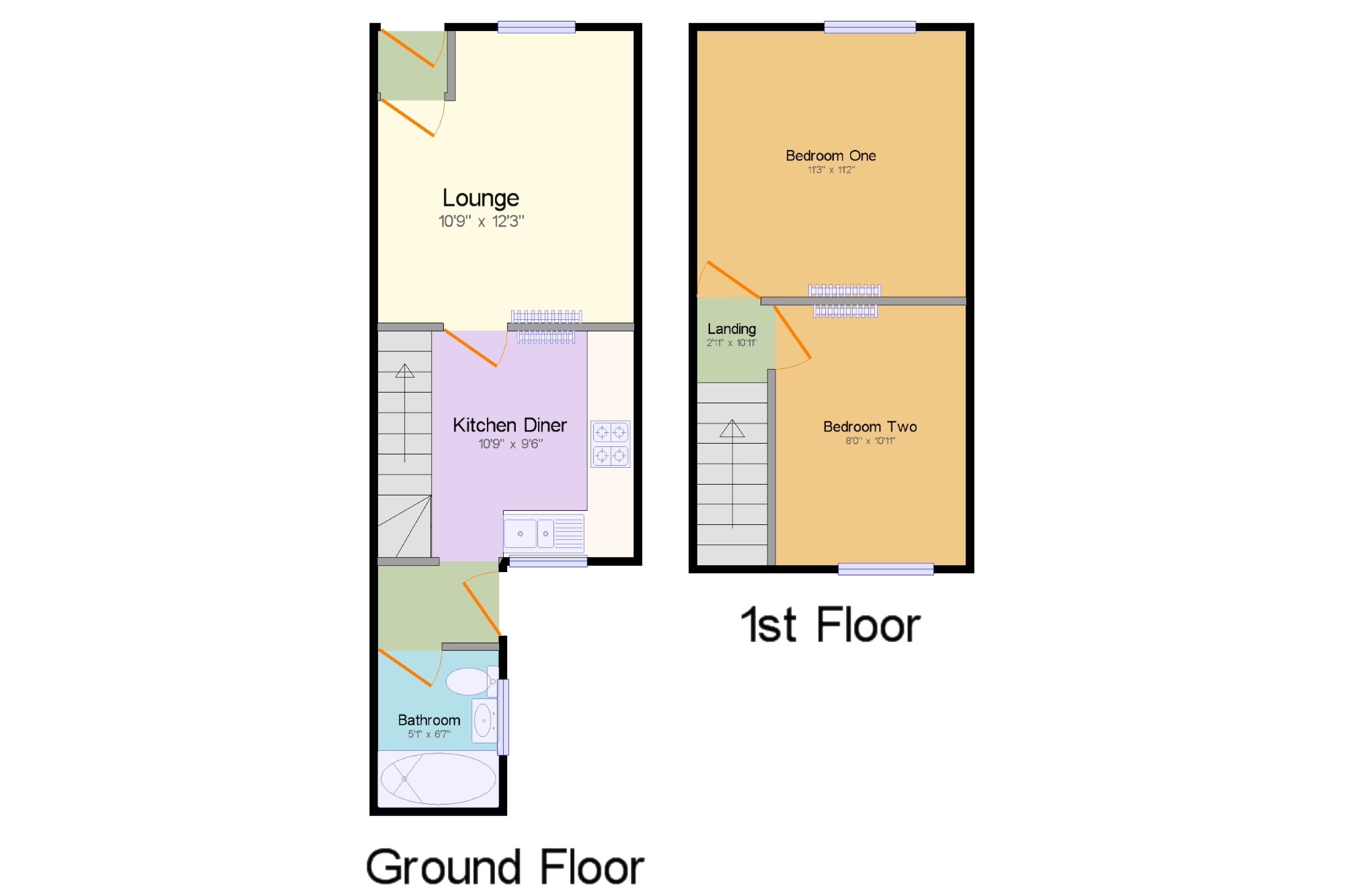 2 Bedrooms Terraced house for sale in Ruskin Road, Lancaster, Lancashire LA1