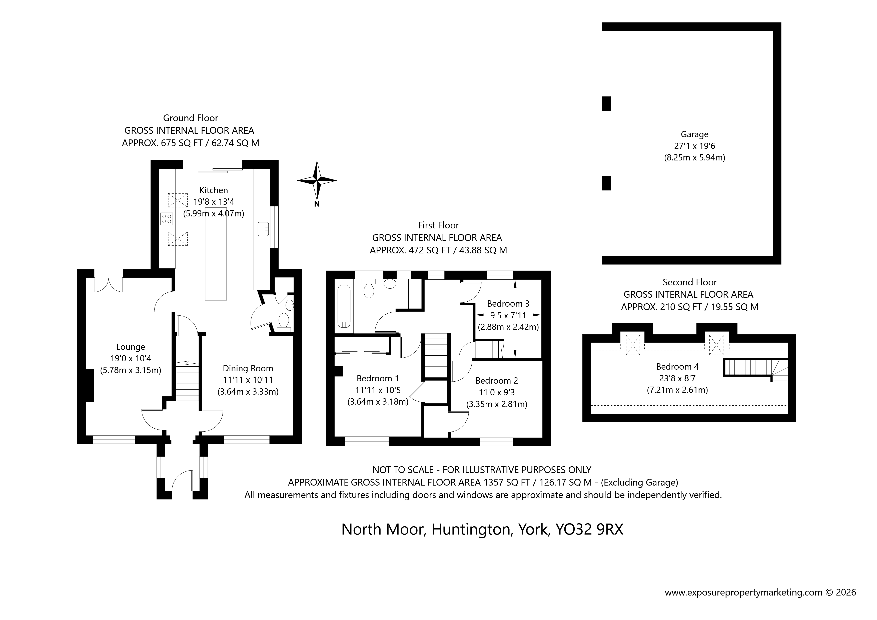 83, North Moor, York floorplan