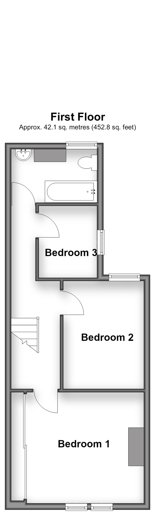 Catisfield Road, Southsea floorplan