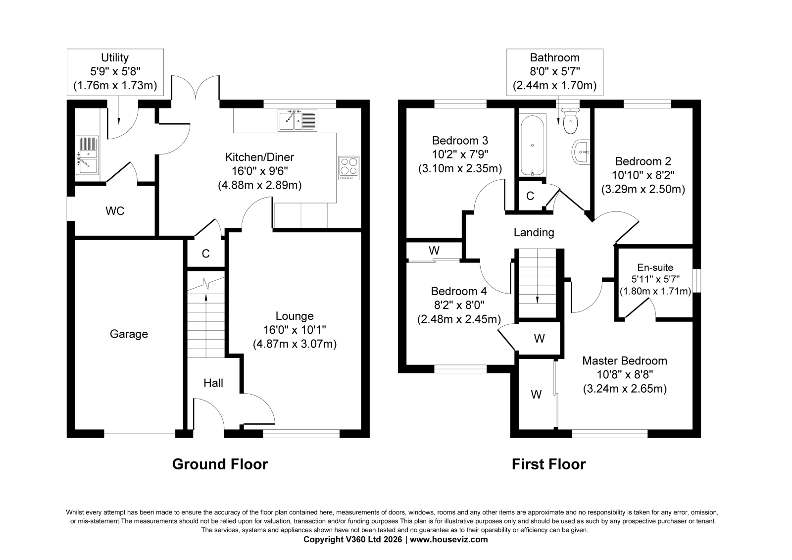 12 Highland Close, Stewarton, Kilmarnock floorplan