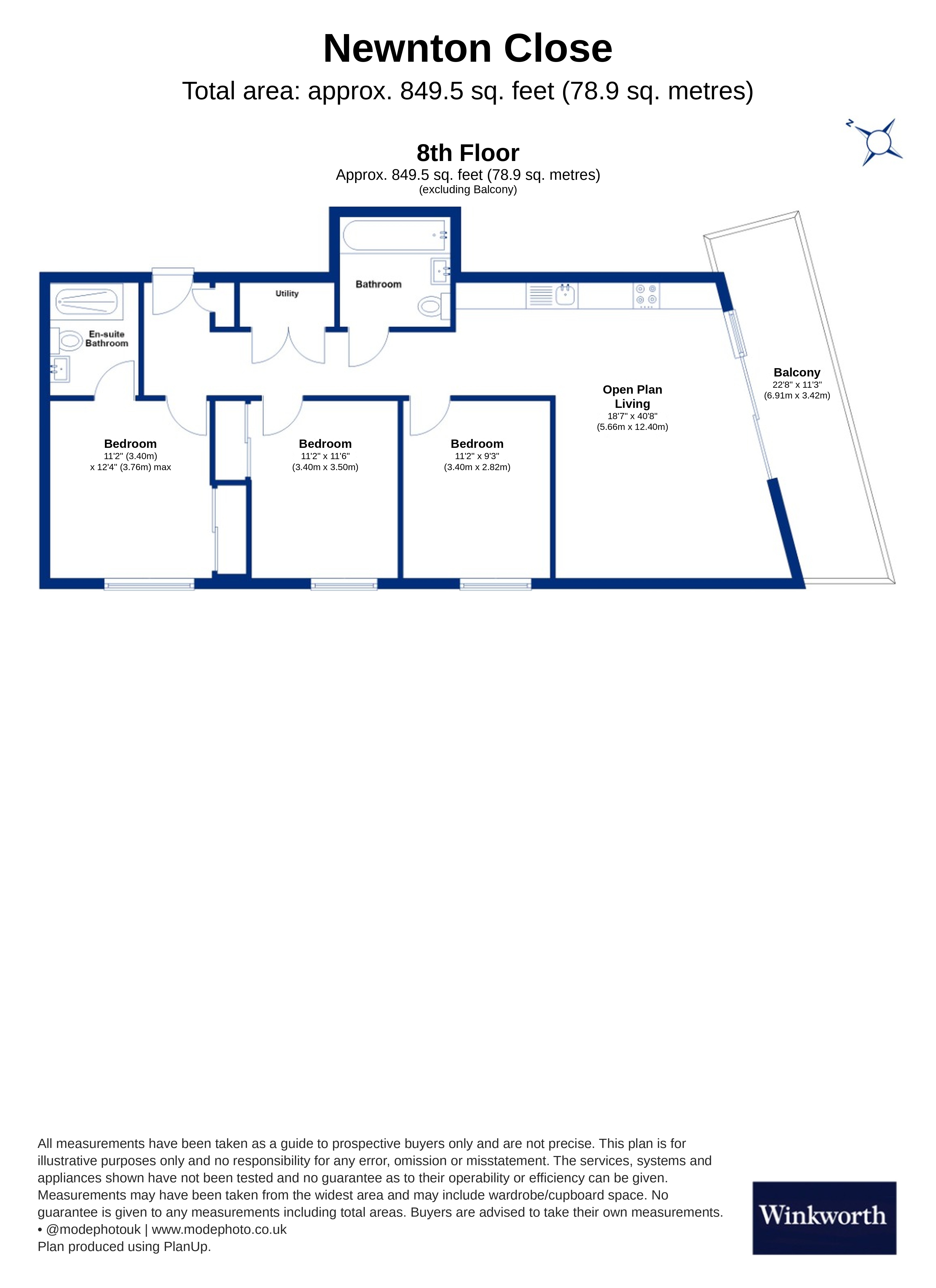 Newnton Close, London floorplan