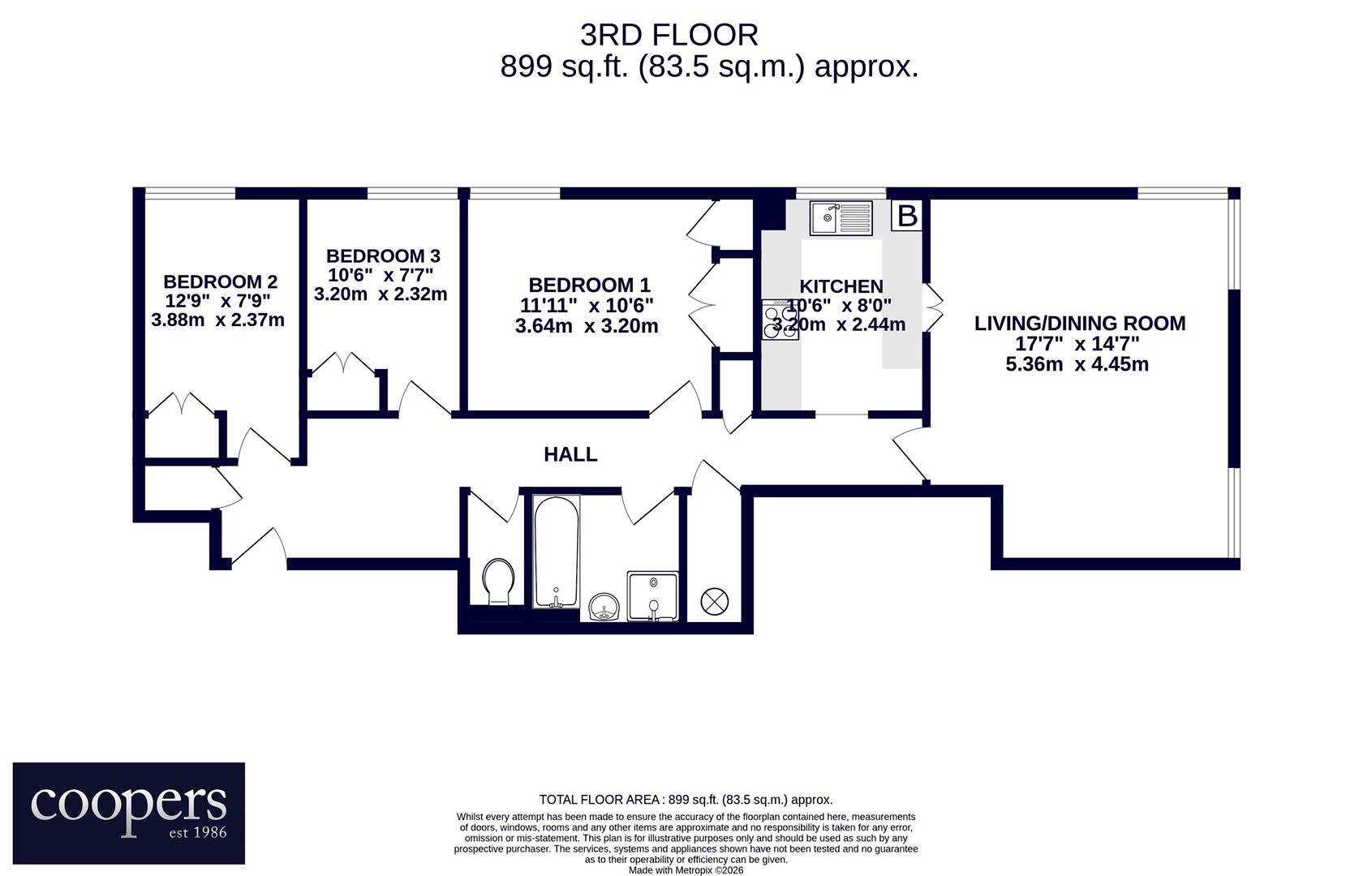 16, Denham Lodge, Denham floorplan