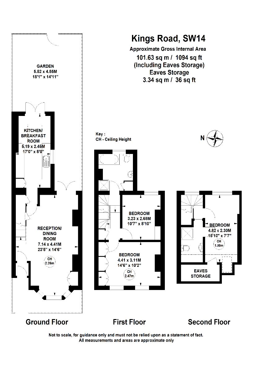 Kings Road, London SW14, 3 bedroom terraced house for sale 65039870
