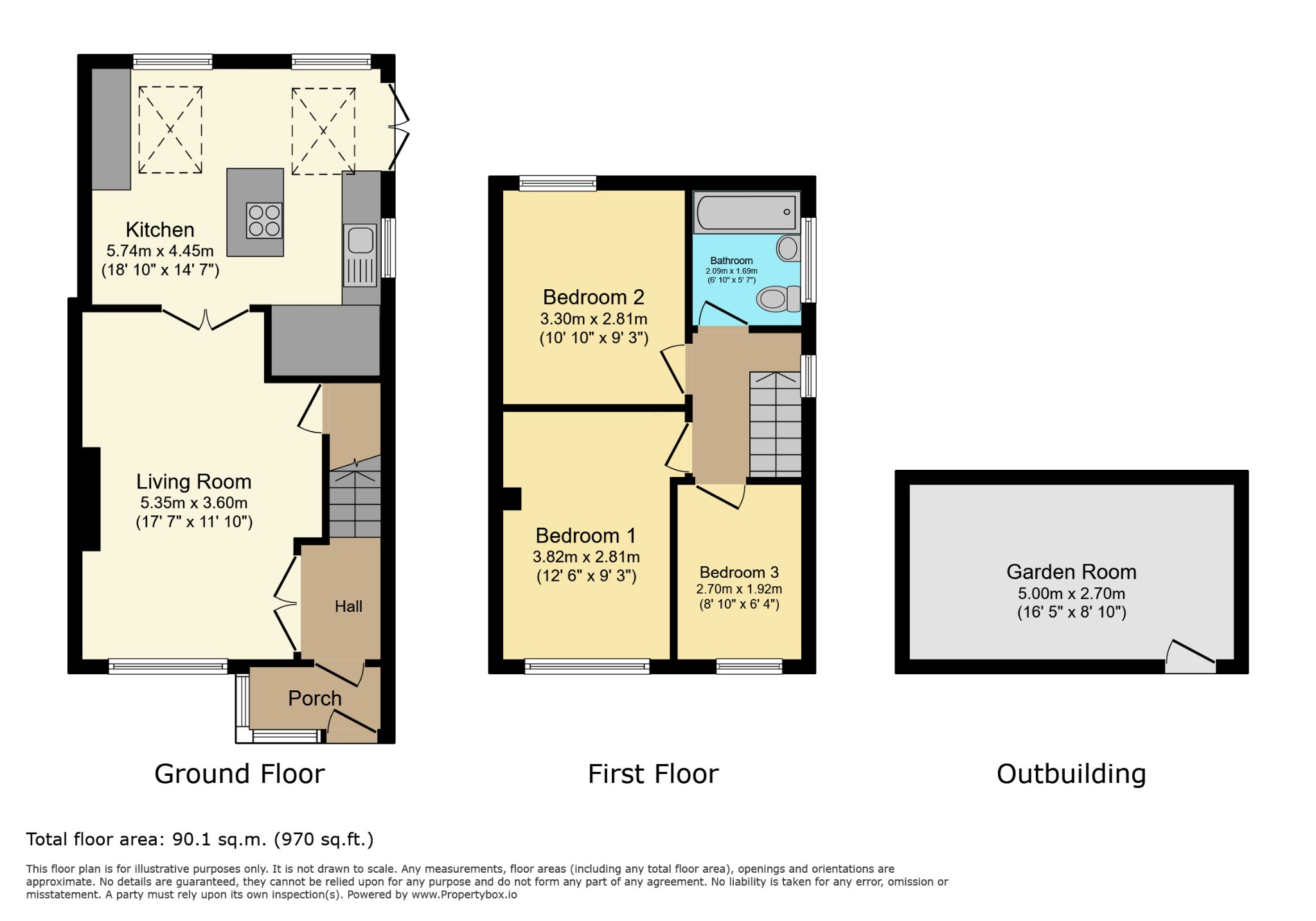 28 Castle Grove, Horbury, West Yorkshire floorplan