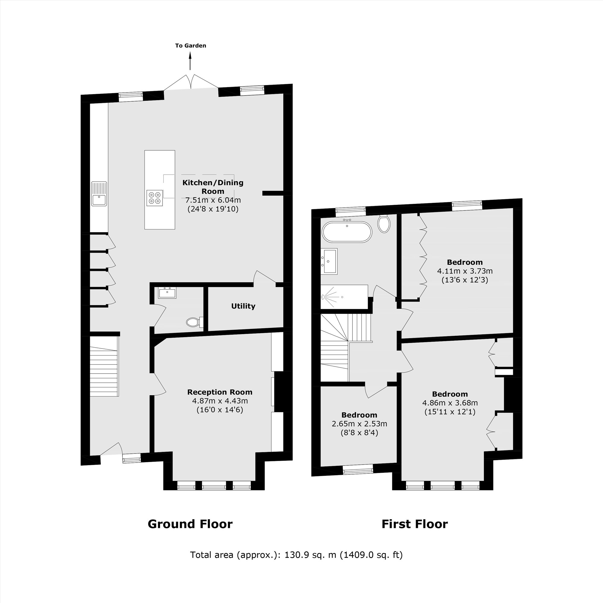 25, Ridgeway Road, Isleworth floorplan