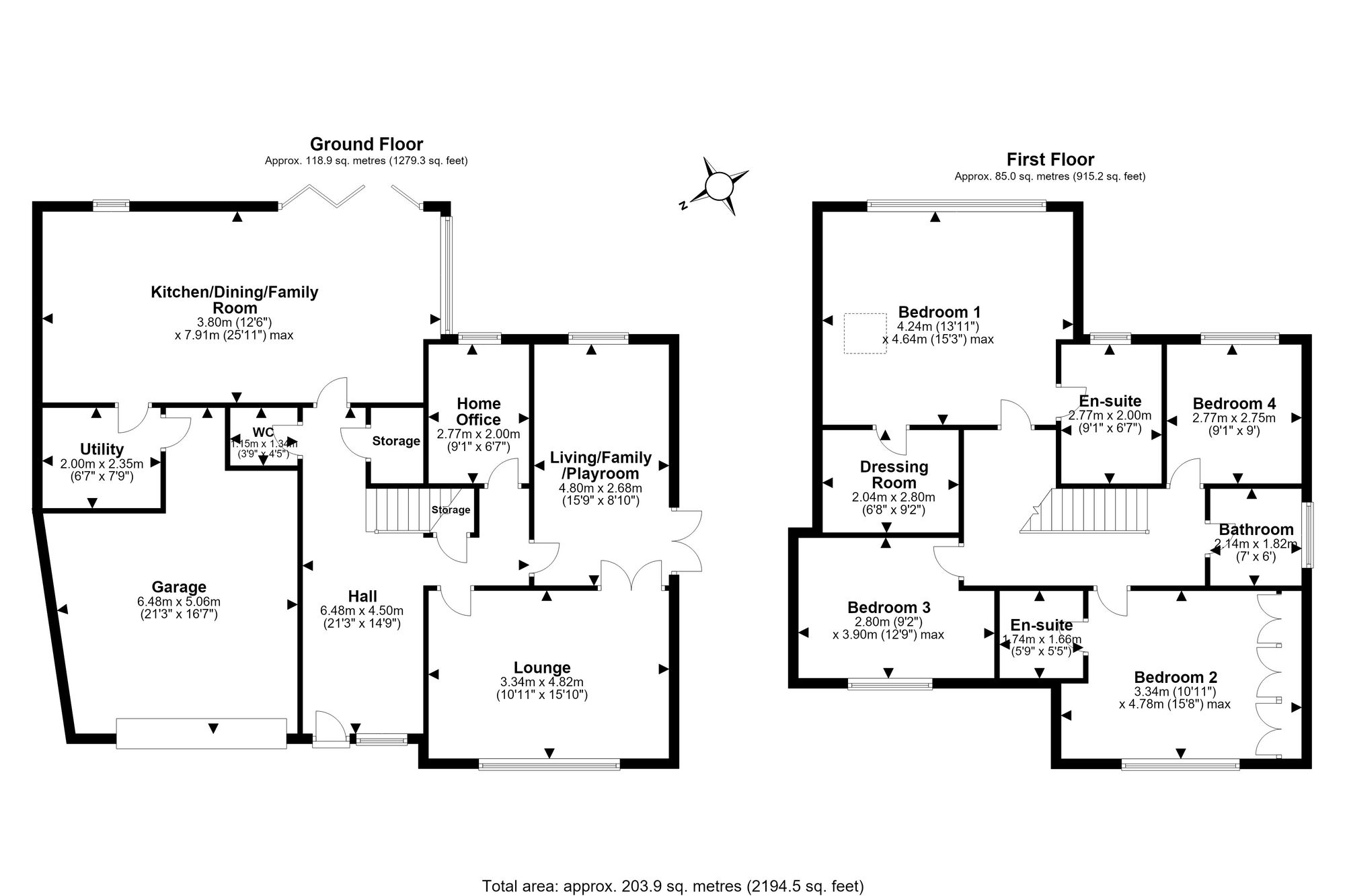 7 Howey Rise, Frodsham floorplan