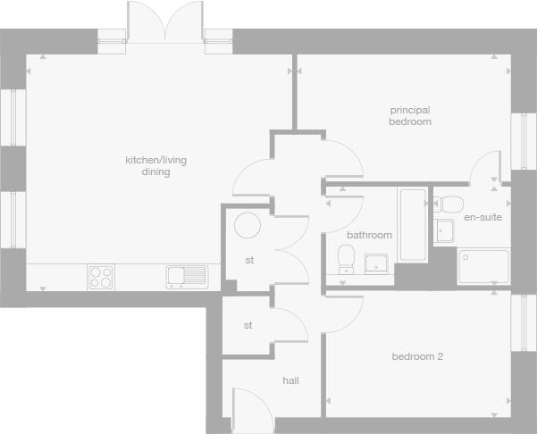 120, Chobham Road, Frimley floorplan