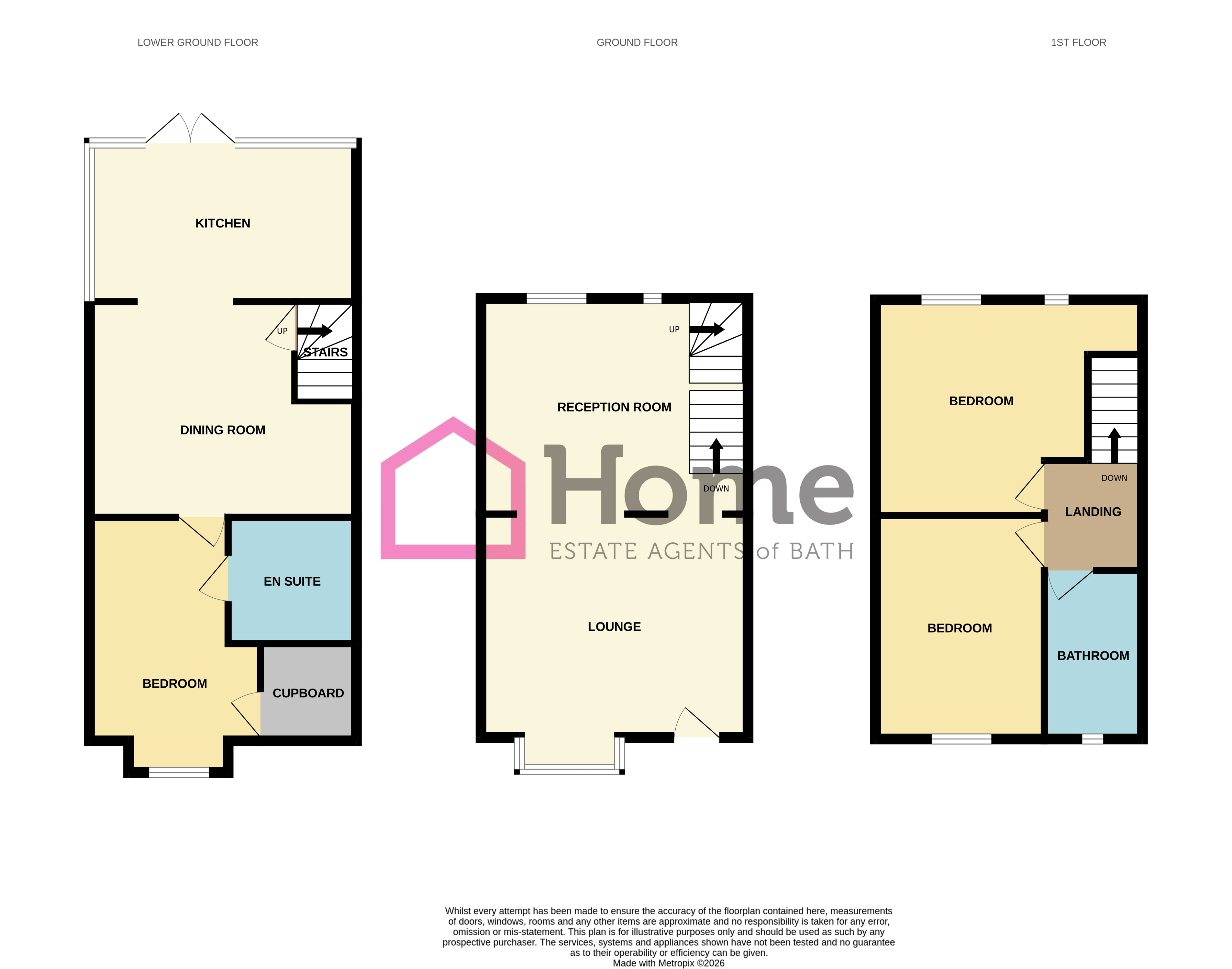 West Avenue, Bath floorplan