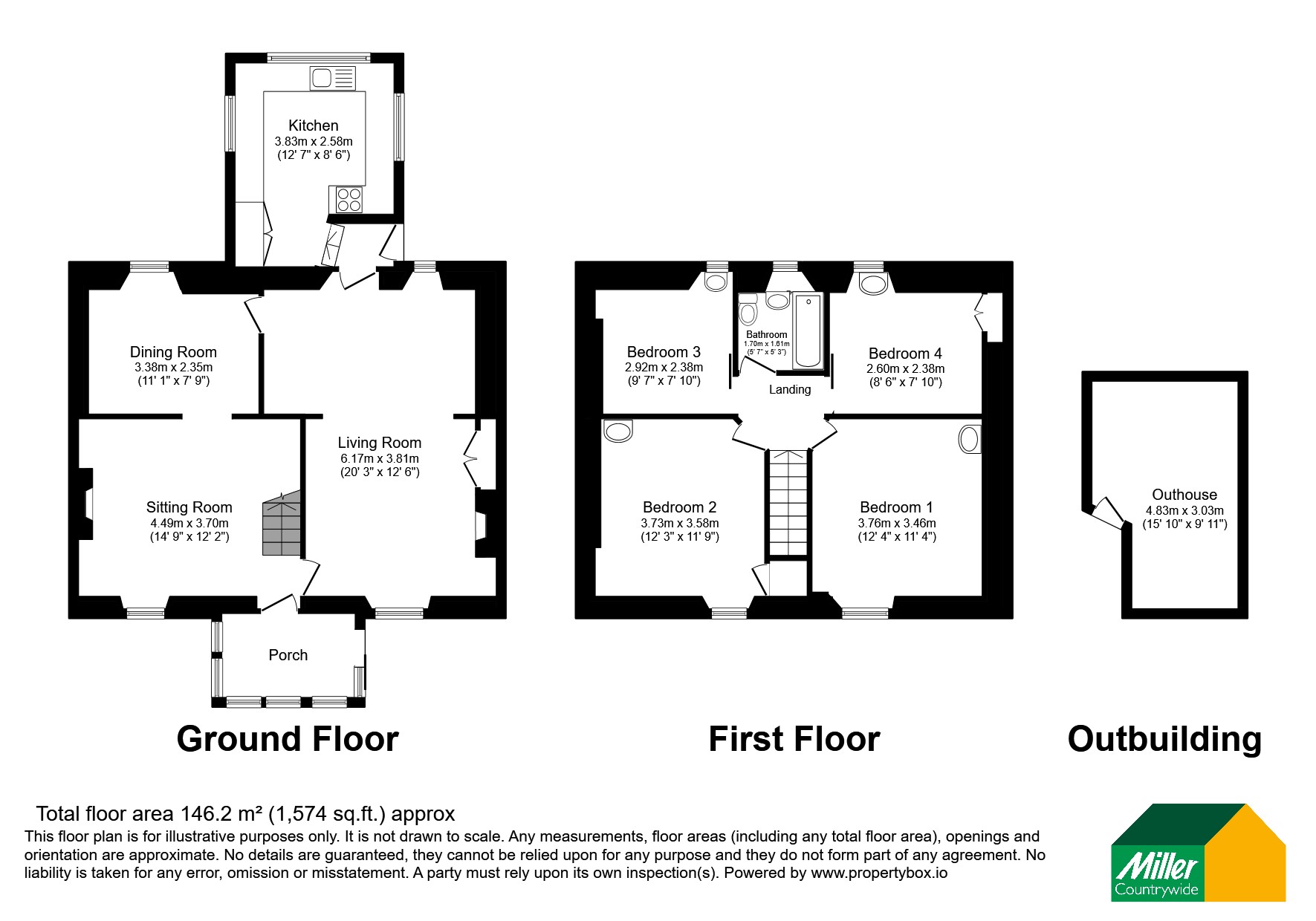 Johns Park,, Whitecross, Cornwall floorplan