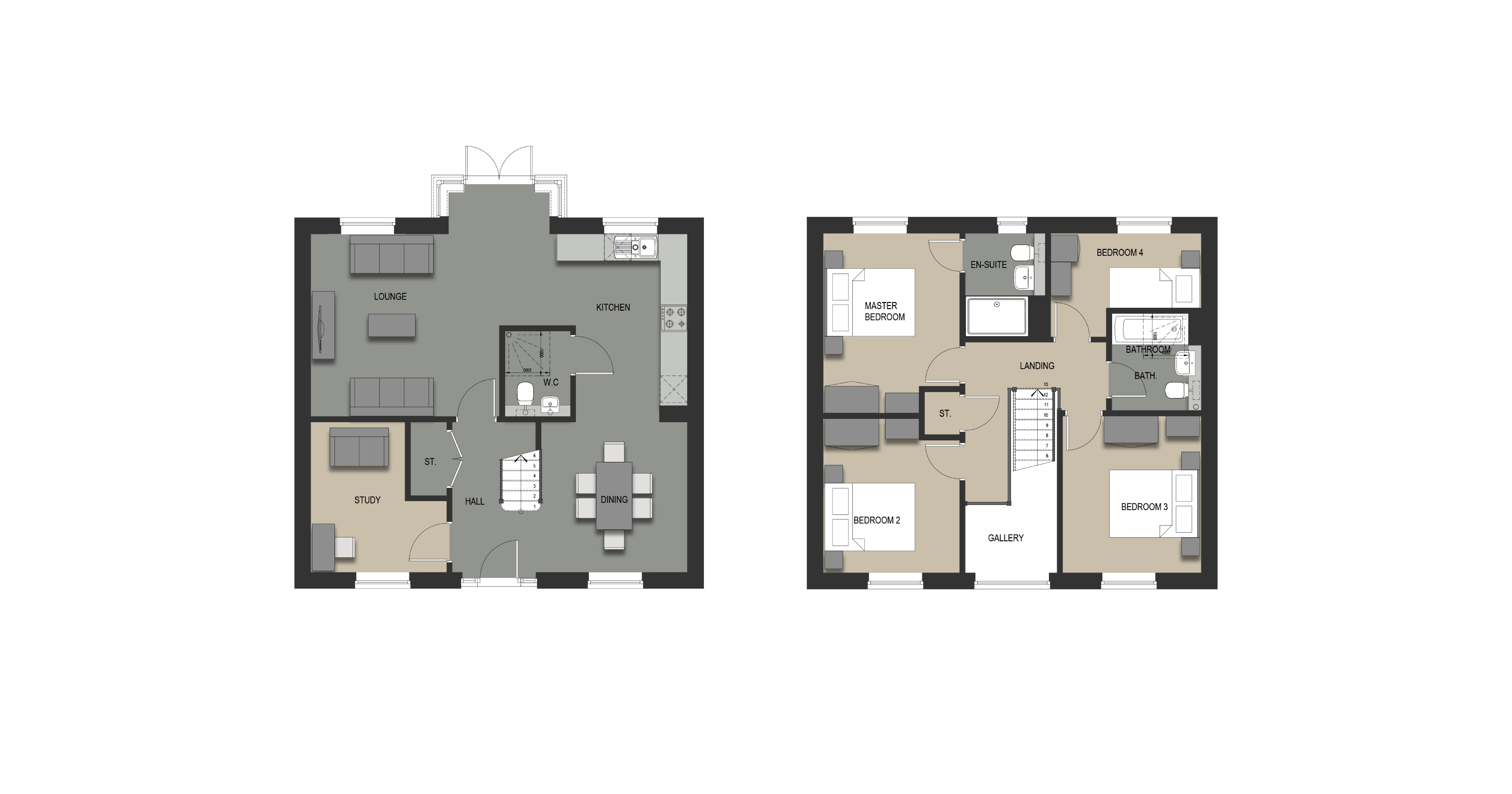 Plot 12, The Mickle, Pippins Beck, Ulverston floorplan