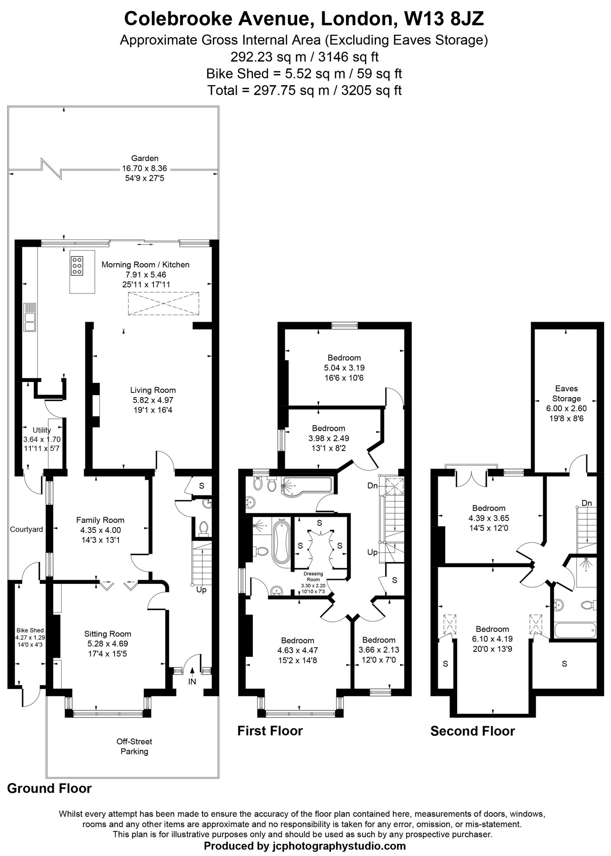 31, Colebrooke Avenue, London floorplan