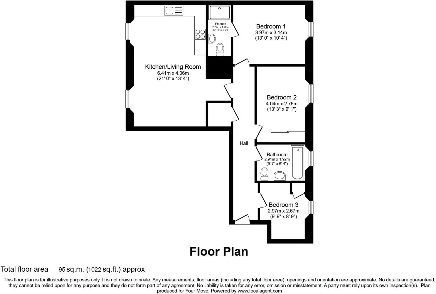 Abbotshall Road, Kirkcaldy, Kirkcaldy KY1, 3 bedroom flat for sale