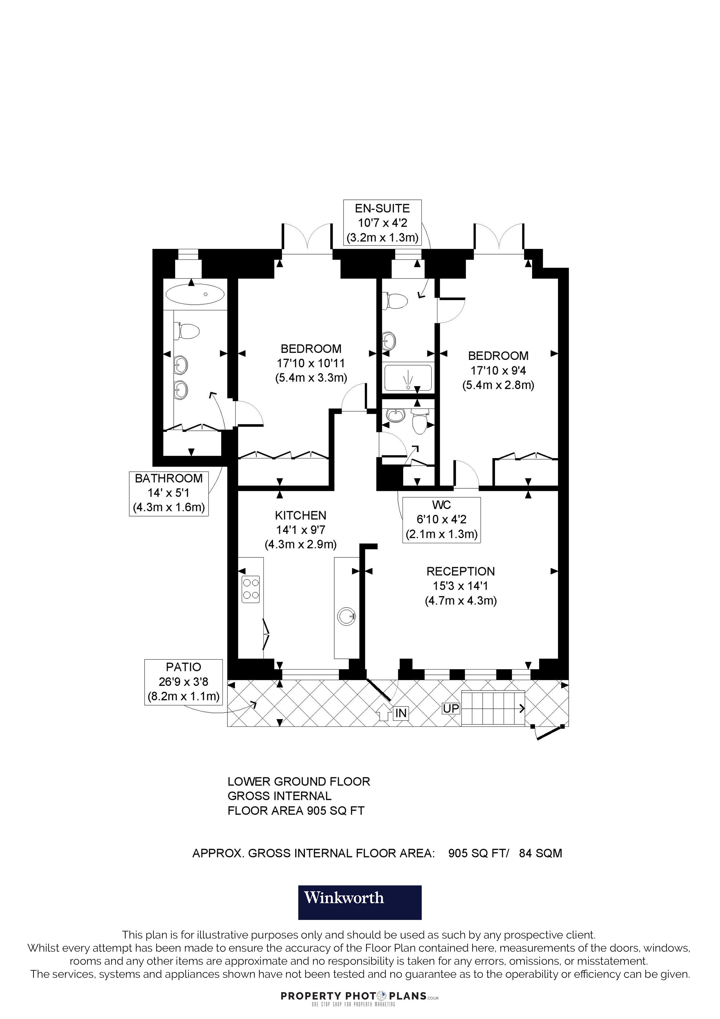 Edwardes Square, Kensington, London W8, 2 bedroom flat for sale
