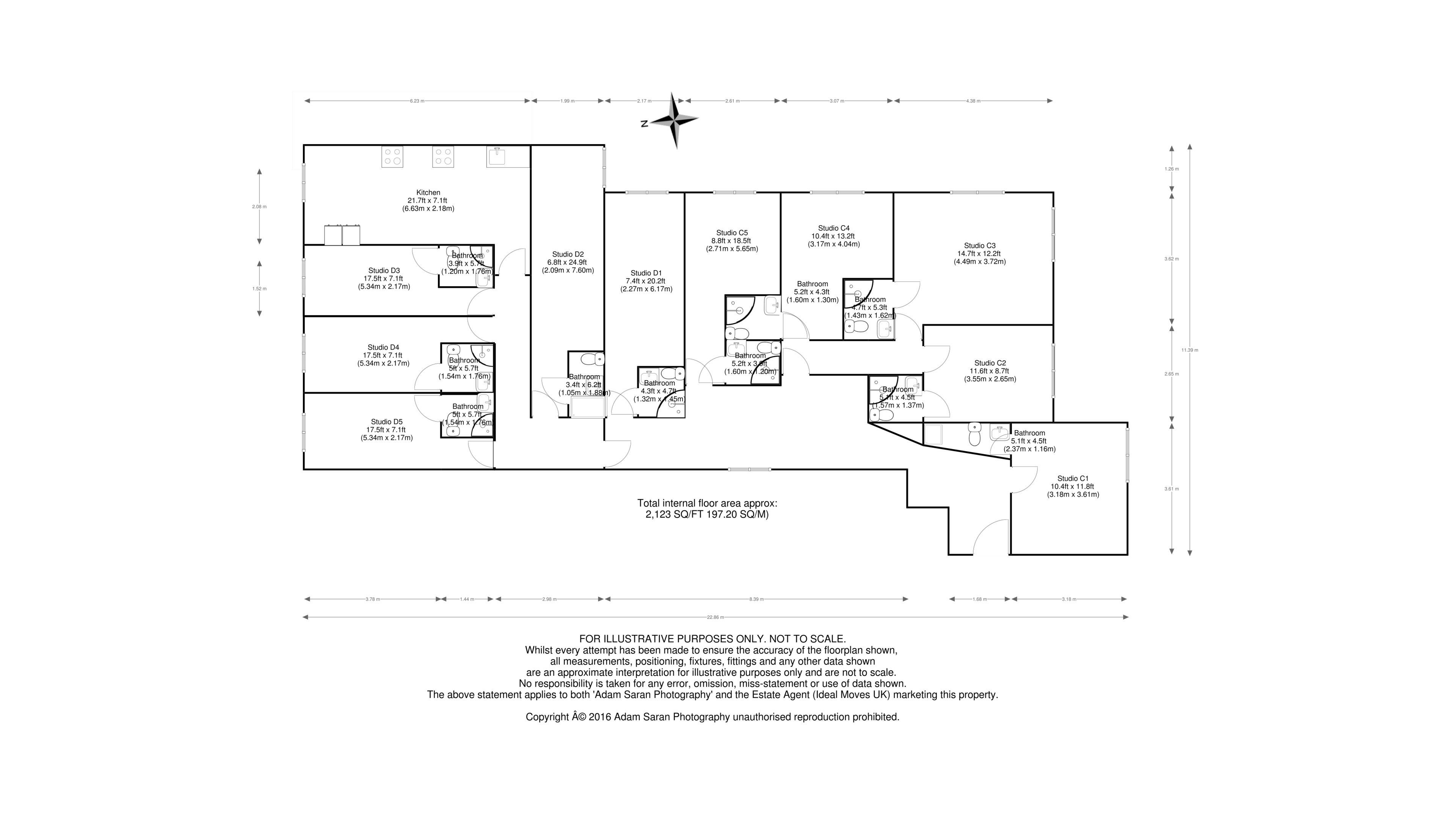 0 Bedrooms Studio to rent in Guildford Street, Luton LU1