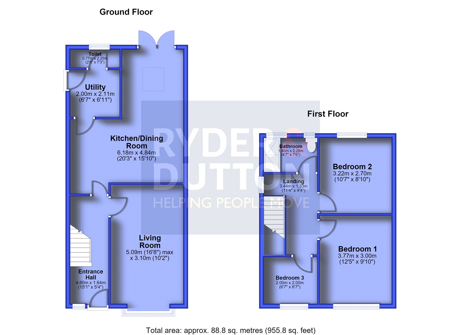 9, Sherwood Fold, Glossop floorplan