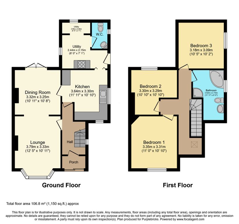 49, Afan Road, Port Talbot floorplan
