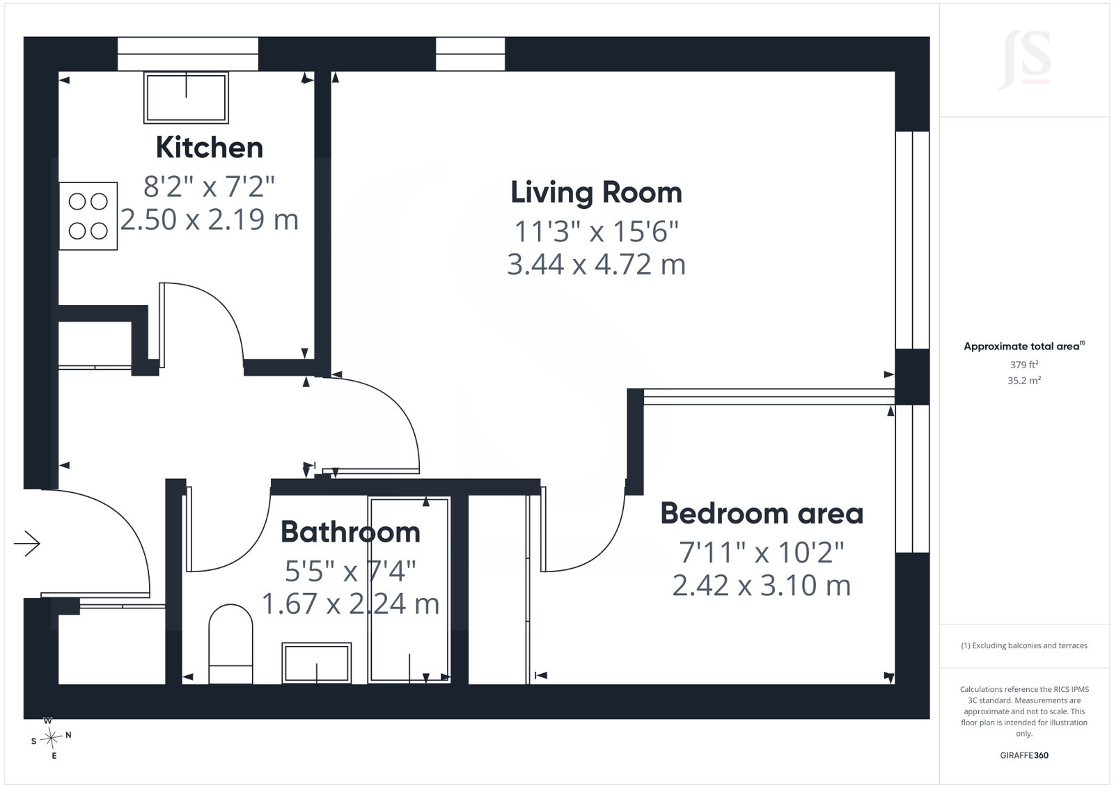 Ryecroft Court, 24,Flat 11, Penhill Road, Lancing floorplan