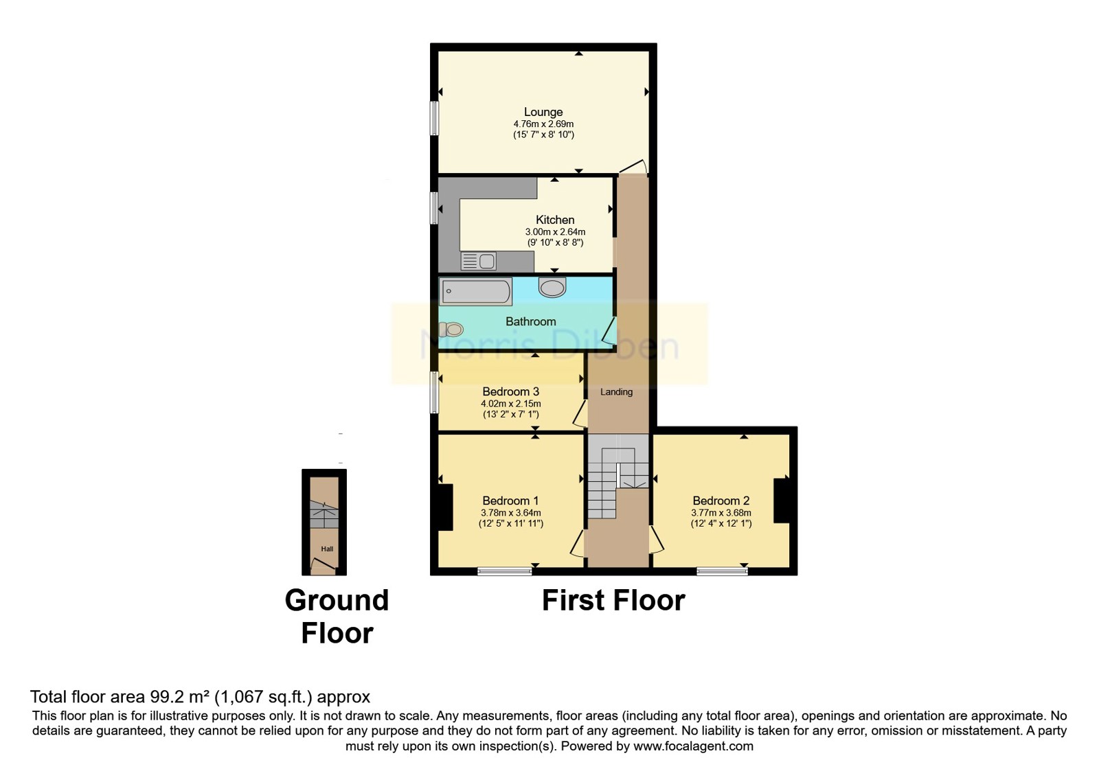 1A,, Waverley Road, Hampshire floorplan