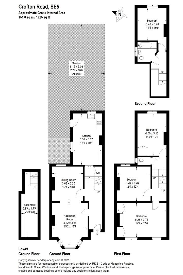 49, Crofton Road, London floorplan