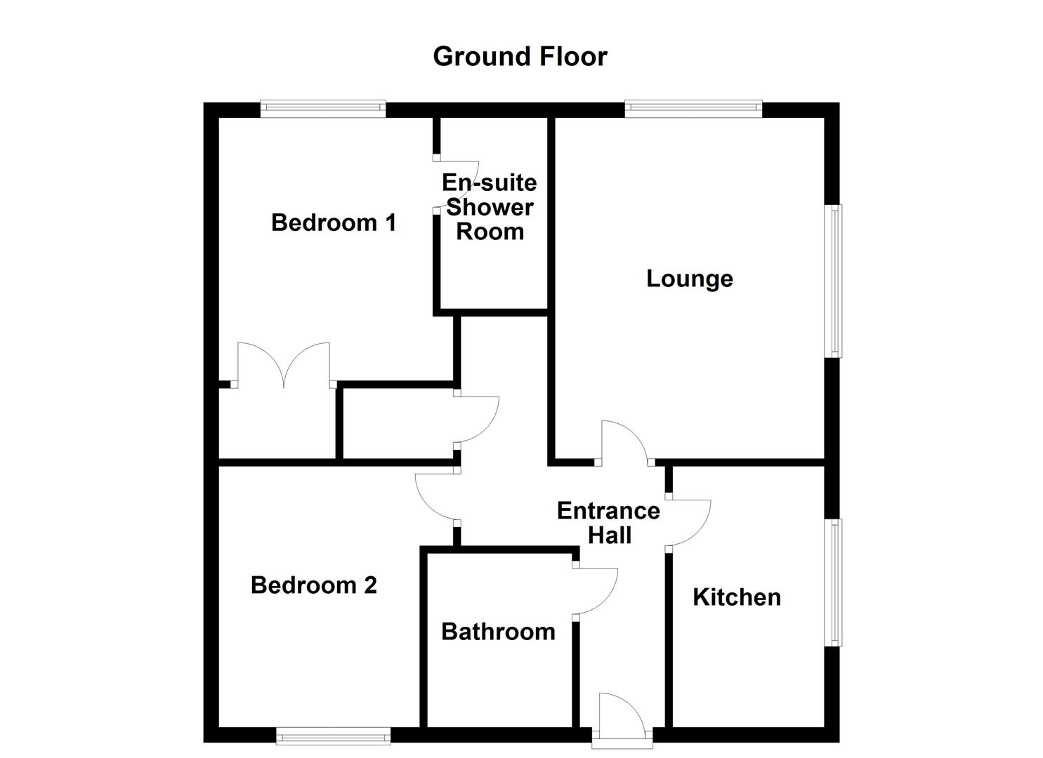 3, Moorcroft Court, Ossett floorplan