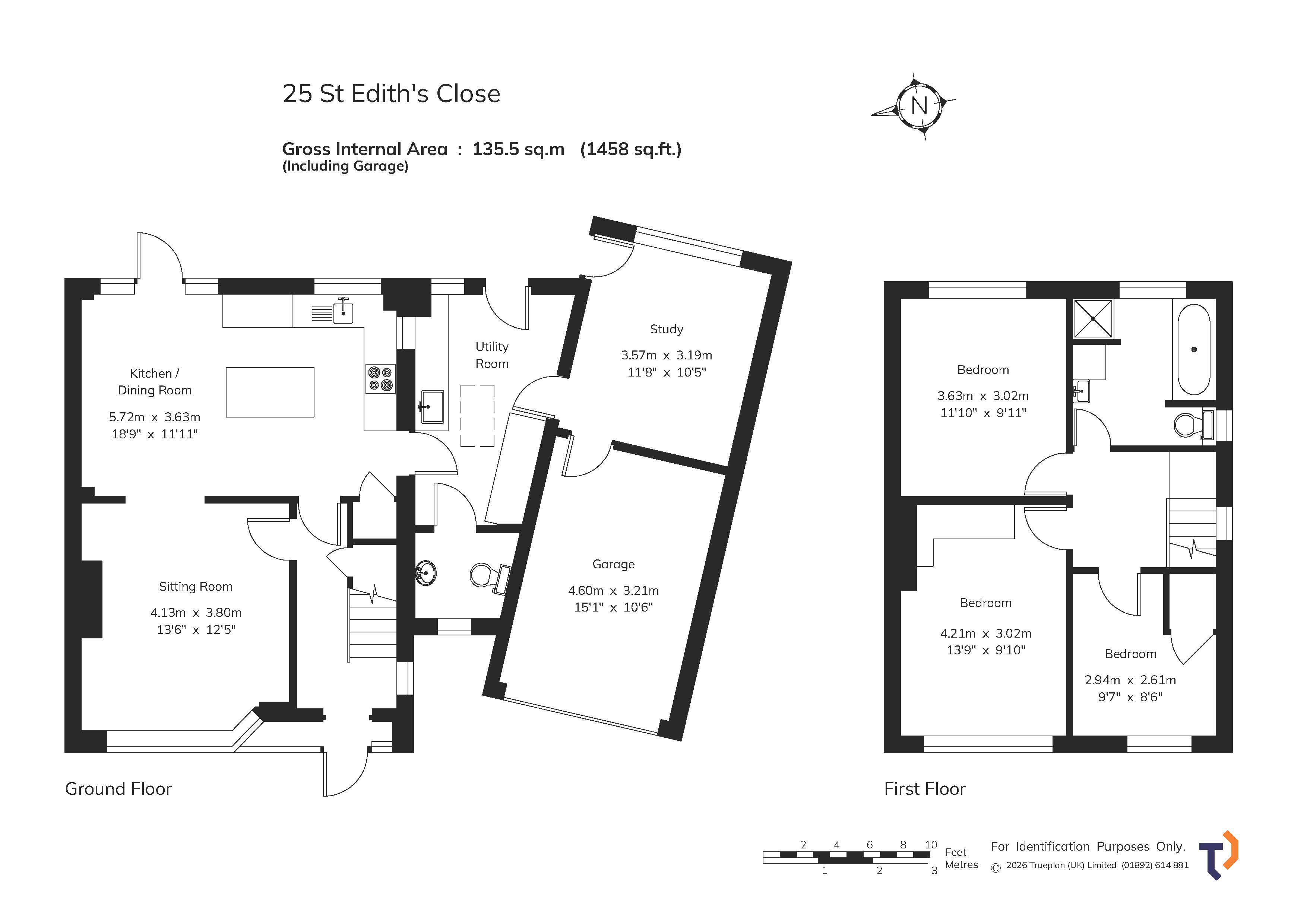 25, St. Ediths Road, Sevenoaks floorplan