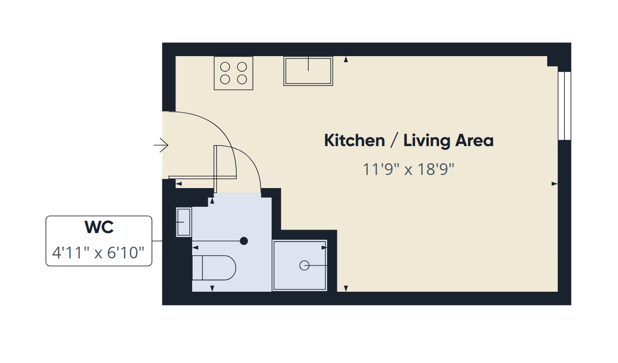 Apartment 515,, 1 - 10 Devon Street, Liverpool floorplan