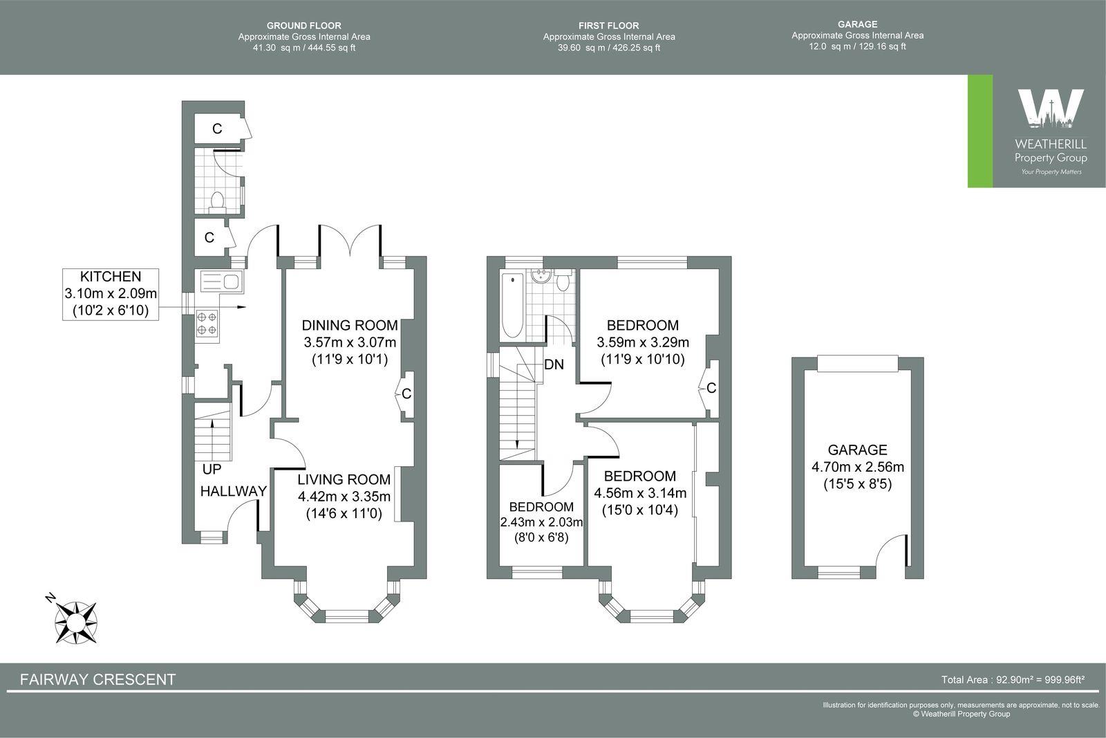 Fairway Crescent, Brighton floorplan