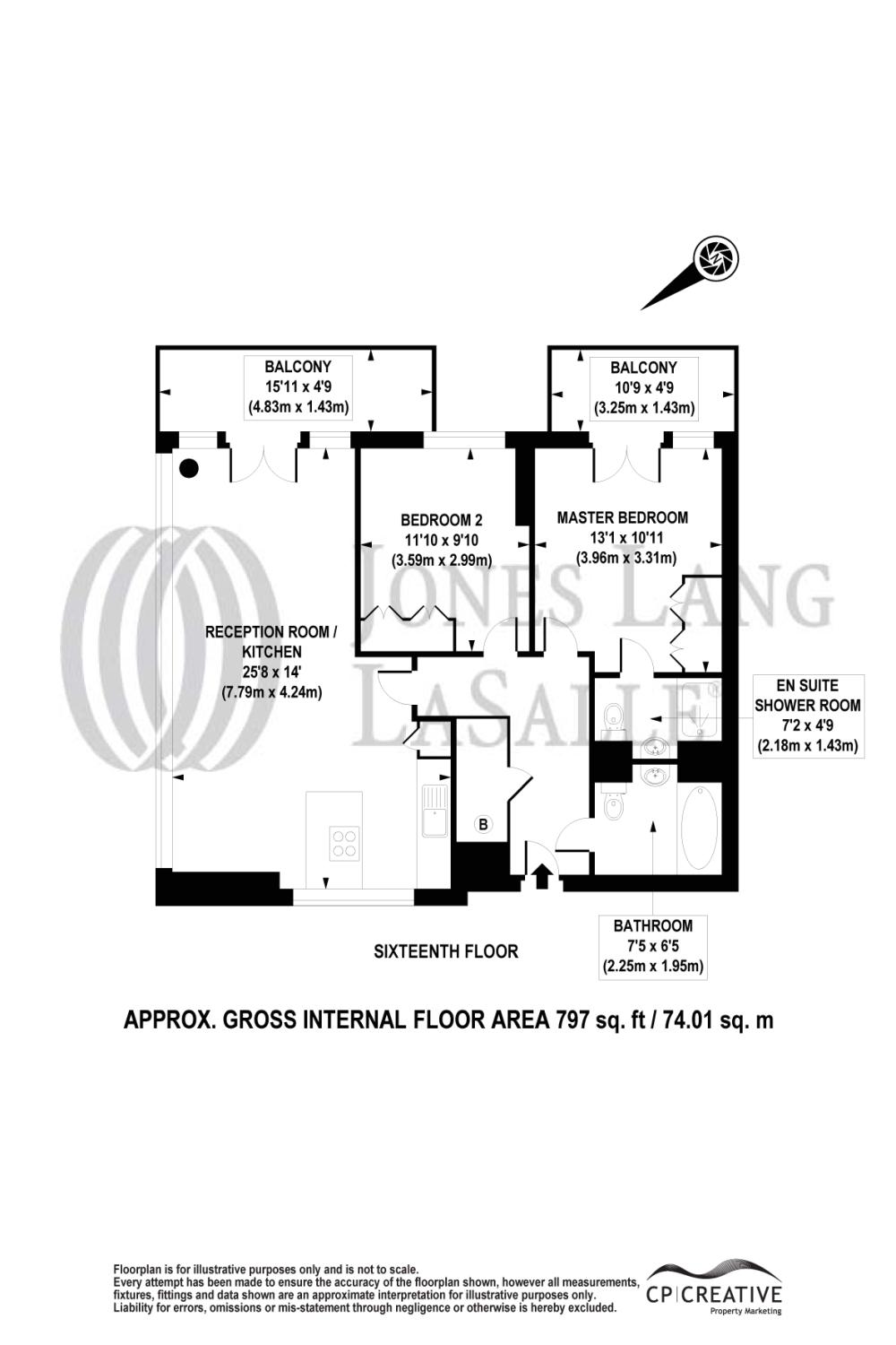 2 Bedrooms Flat to rent in Avantgarde Tower, 1 Avantgarde Place, London E1