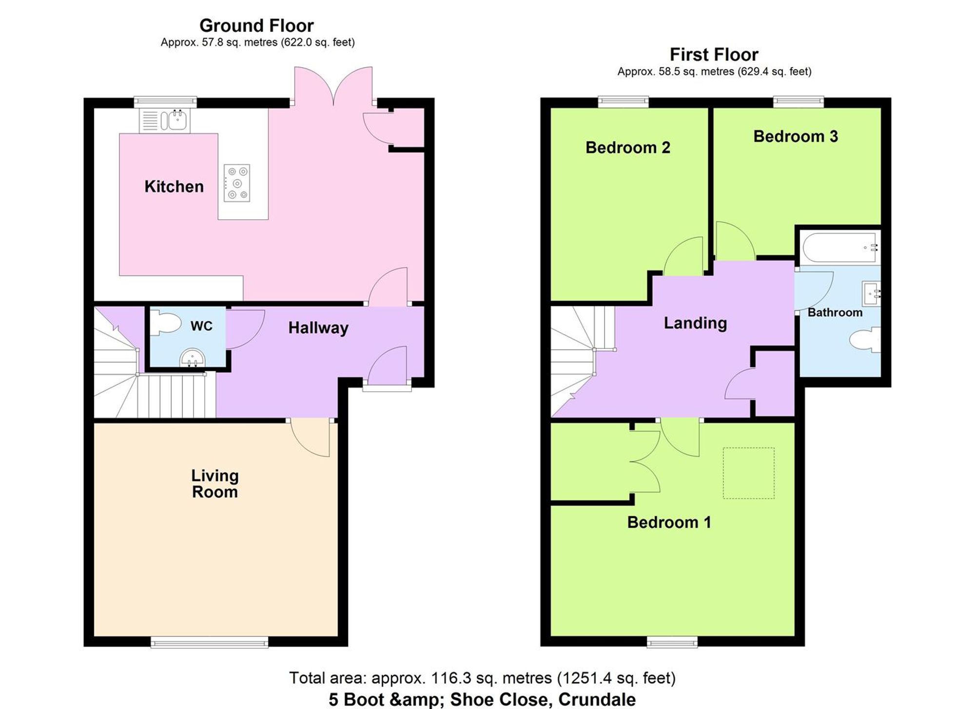 5 Boot & Shoe Close, Haverfordwest floorplan