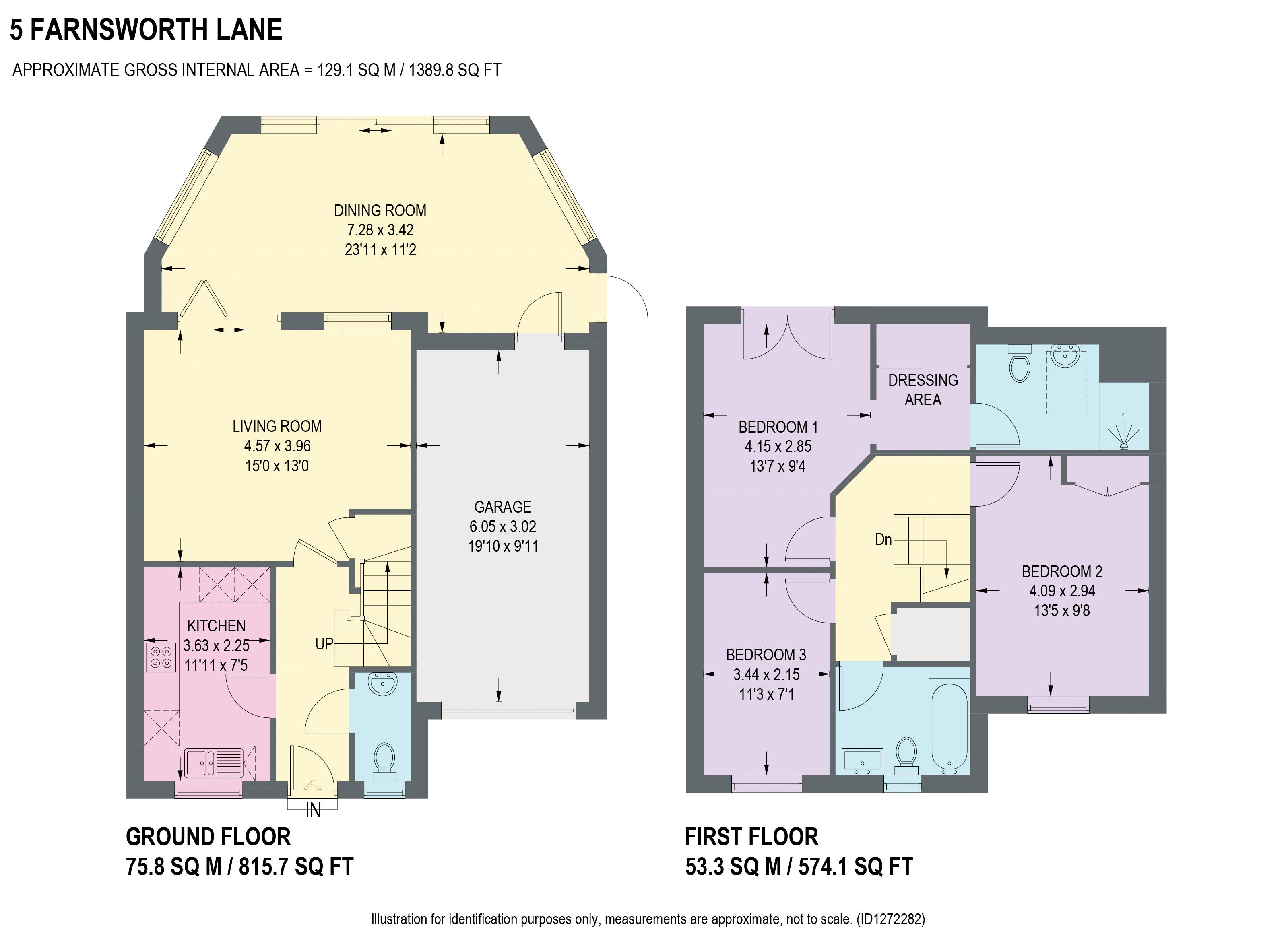 5, Farnsworth Lane, Chesterfield floorplan