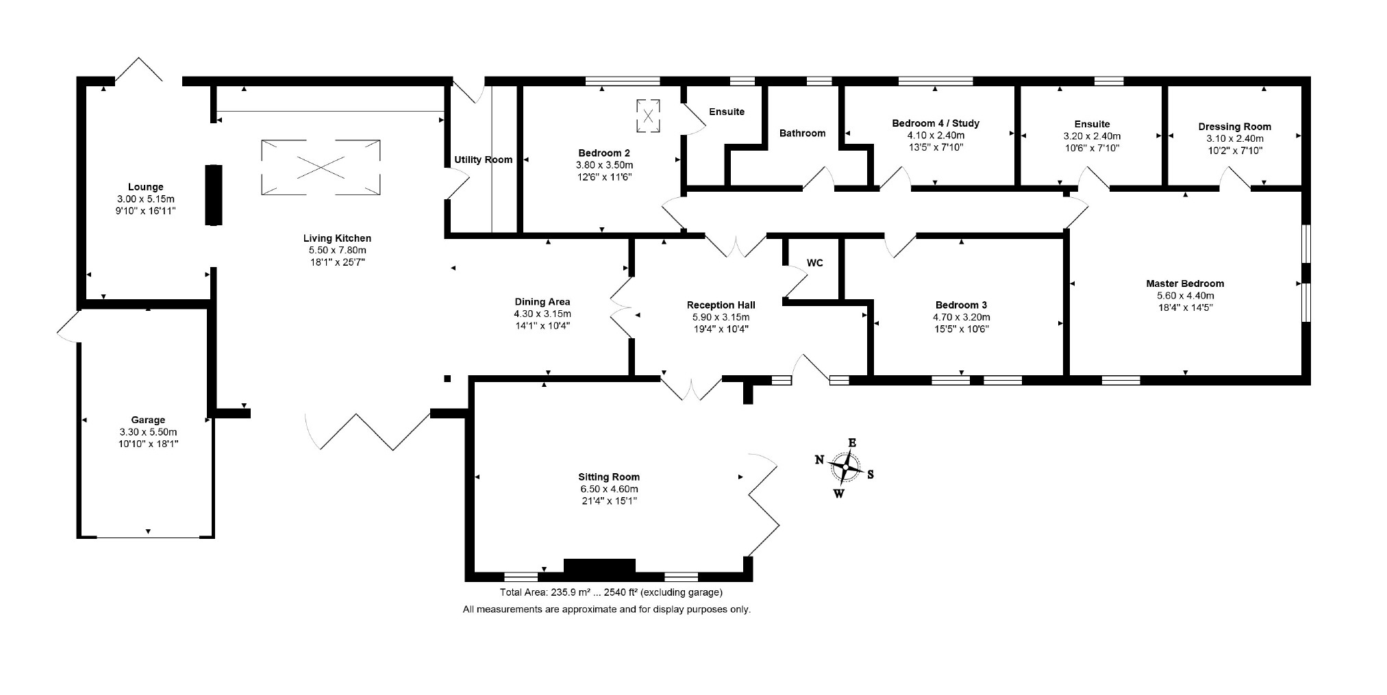 4 Bedrooms Detached bungalow for sale in Firs Drive, Harrogate, North Yorkshire HG2
